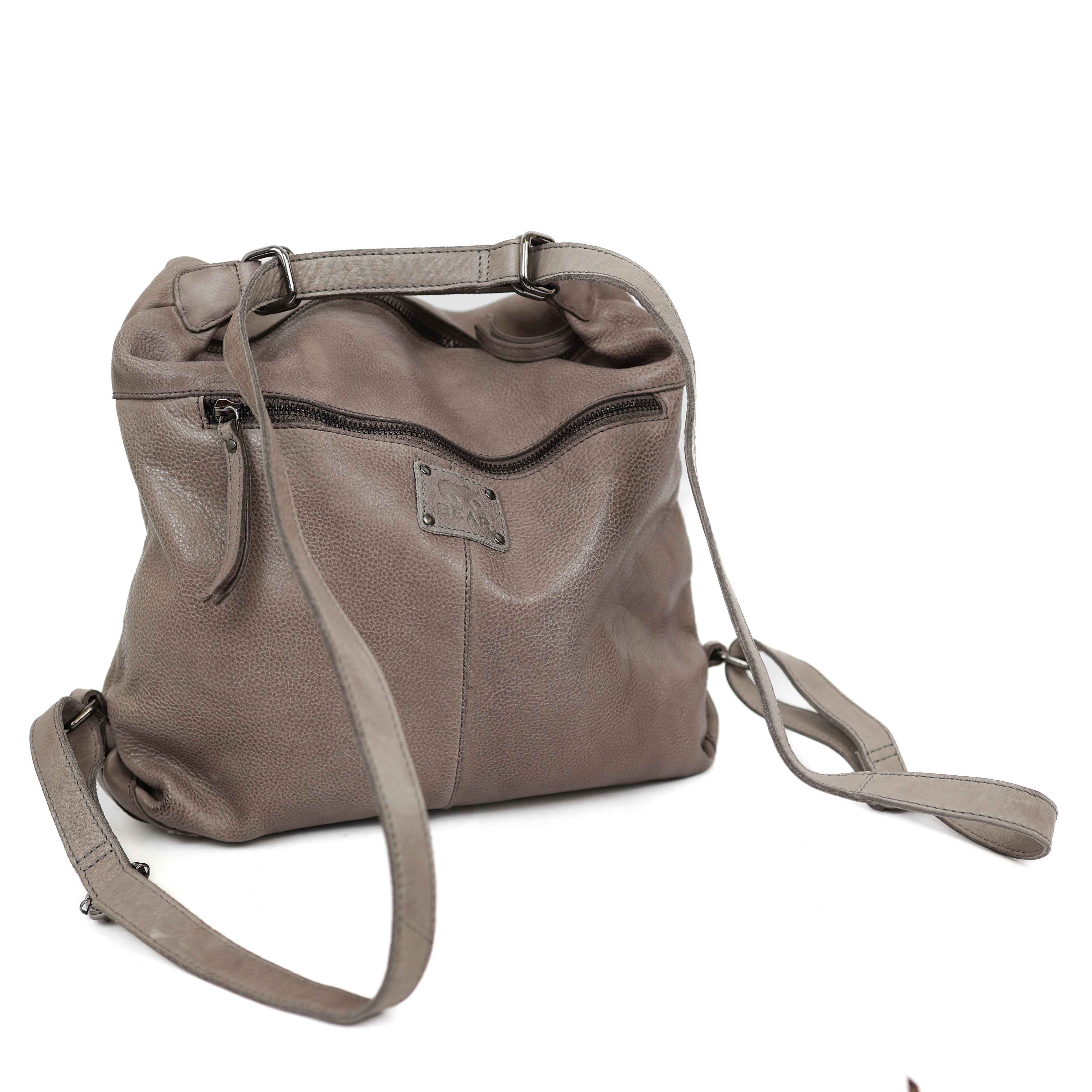 Backpack/handbag 'Veerle' grey