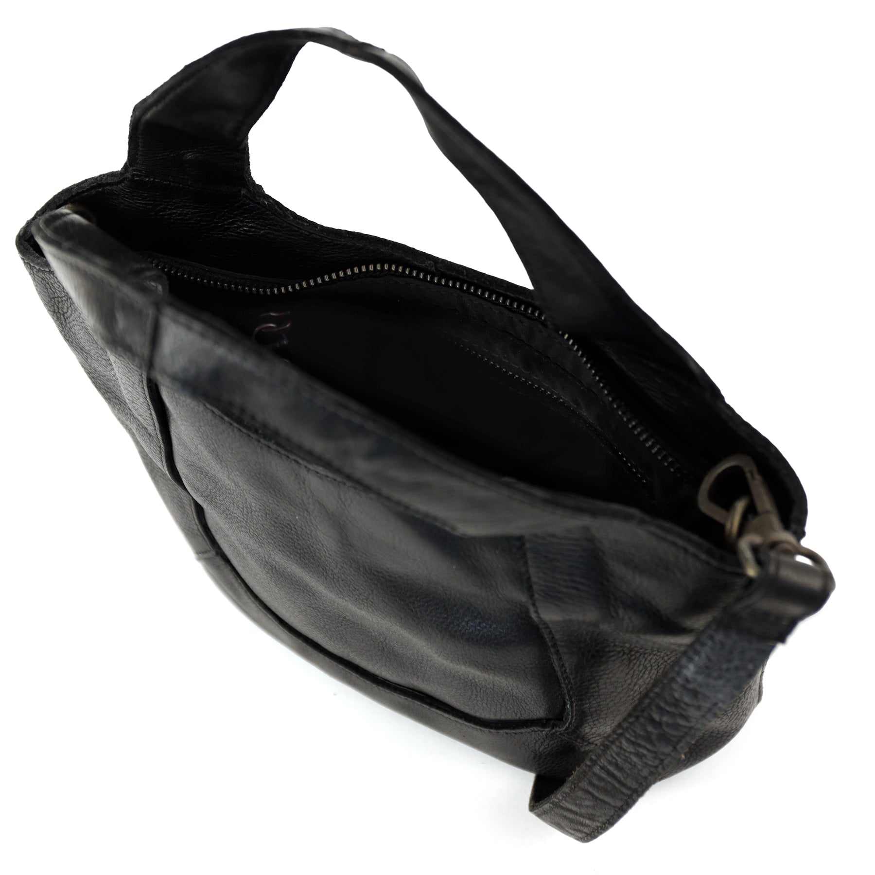 Small hand/shoulder bag 'Carol' black