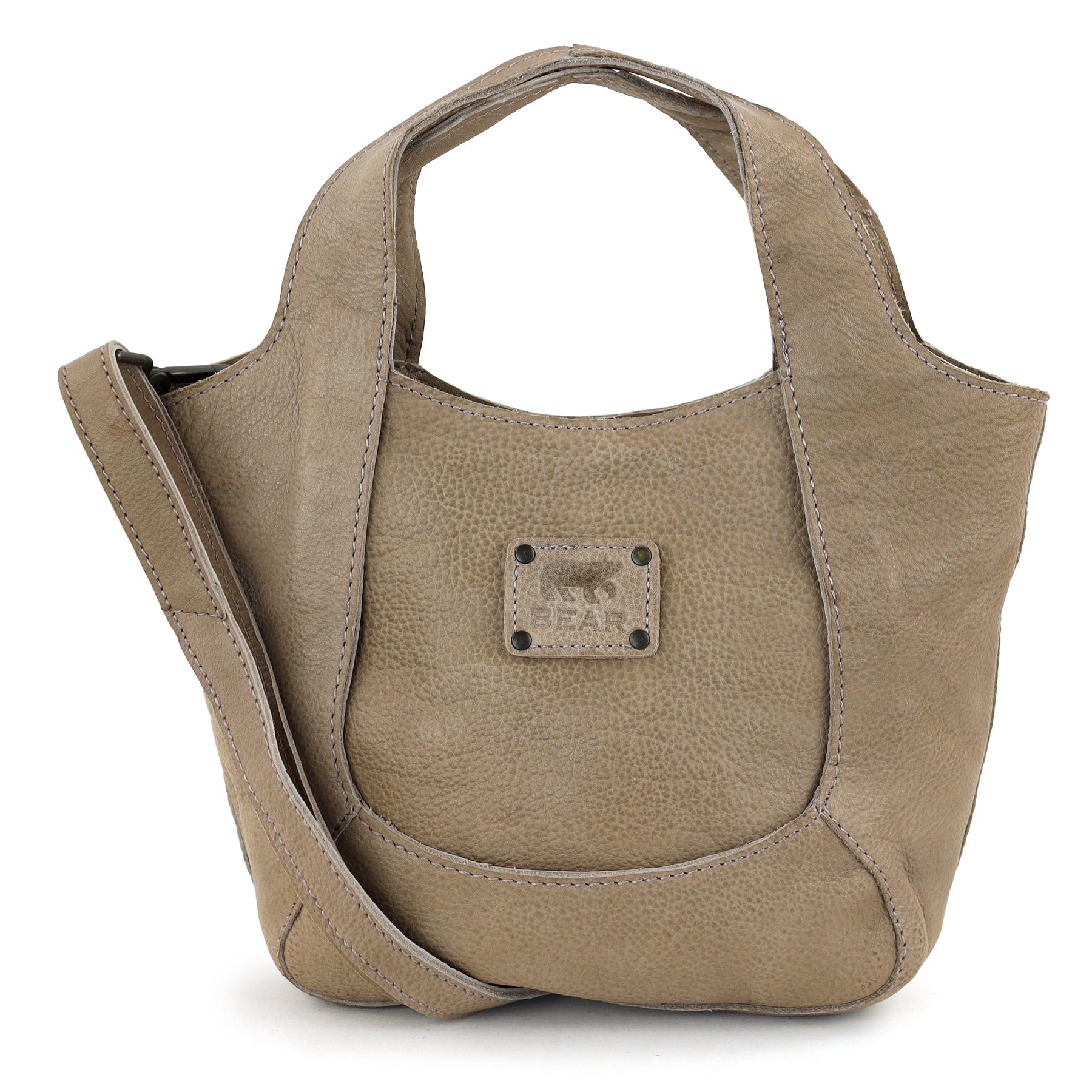 Klein hand-/schoudertasje 'Carol' taupe