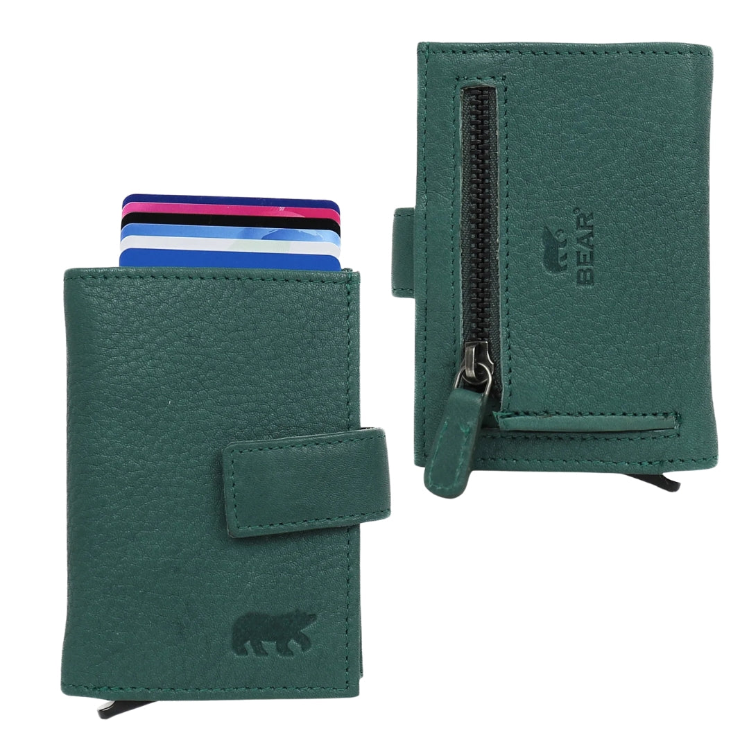 Card holder 'Elsie' aqua