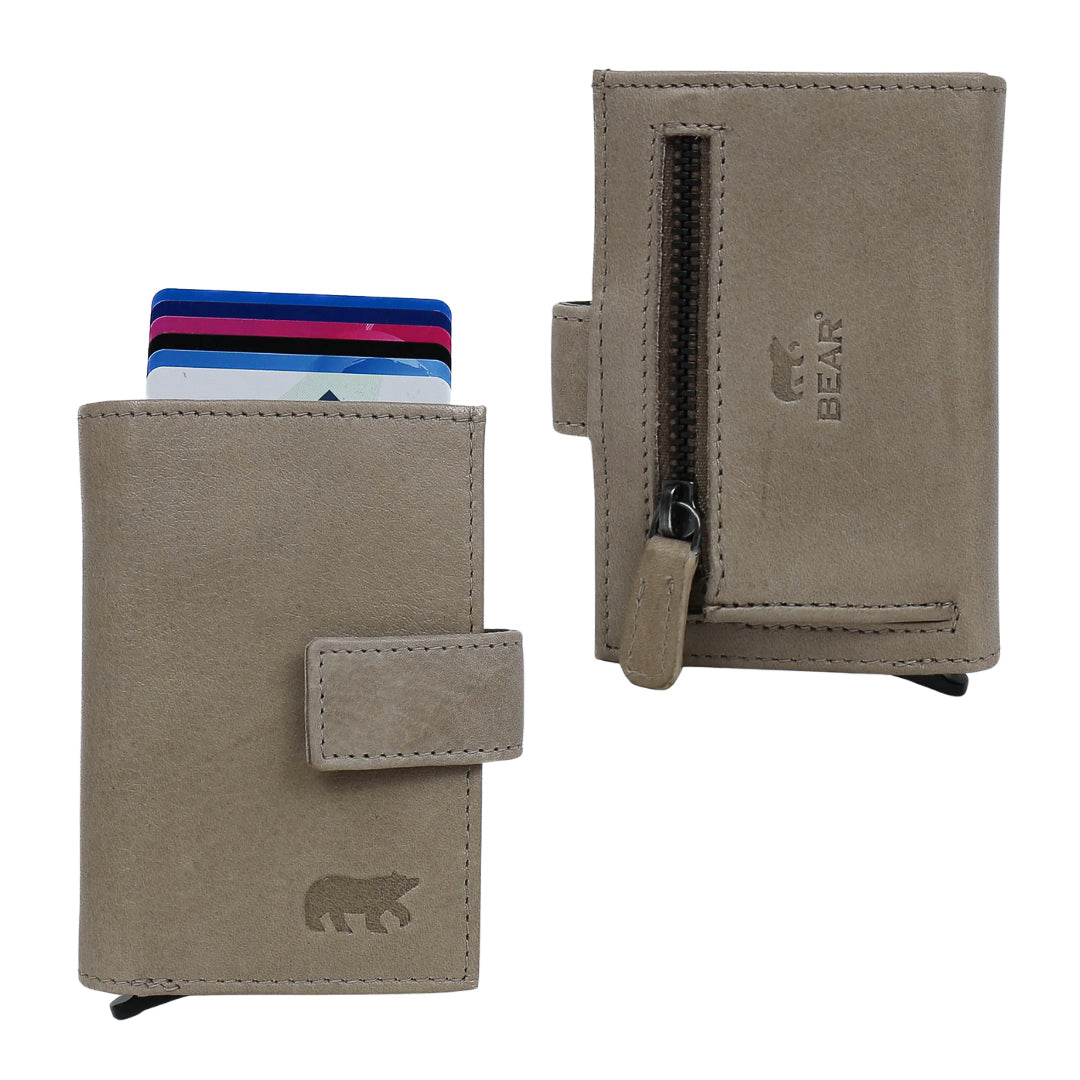 Card holder 'Elsie' ice grey