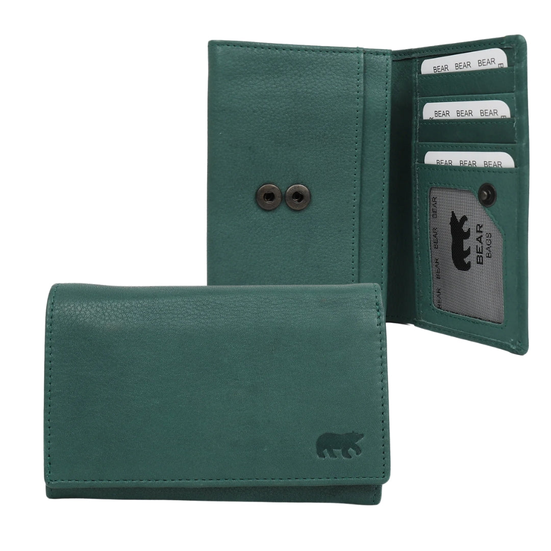 Wrap wallet 'Sweety' aqua