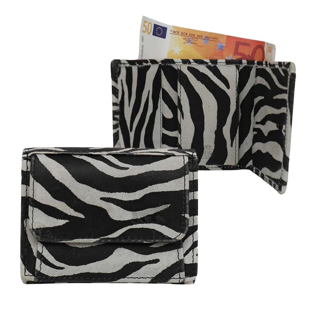 Wallet 'Nana' zebra