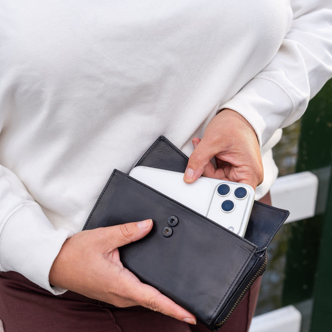 Pochette pour téléphone « Eden » beige