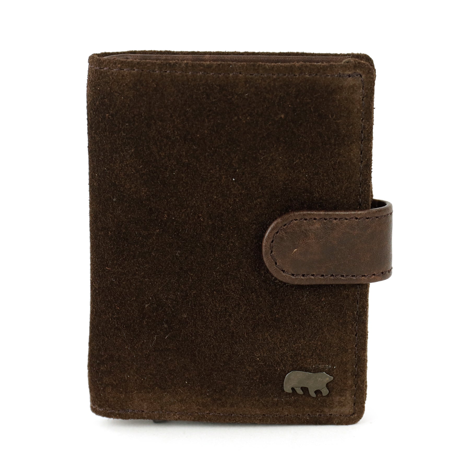 Suède RFID Pasjeshouder 'Bobby' donkerbruin