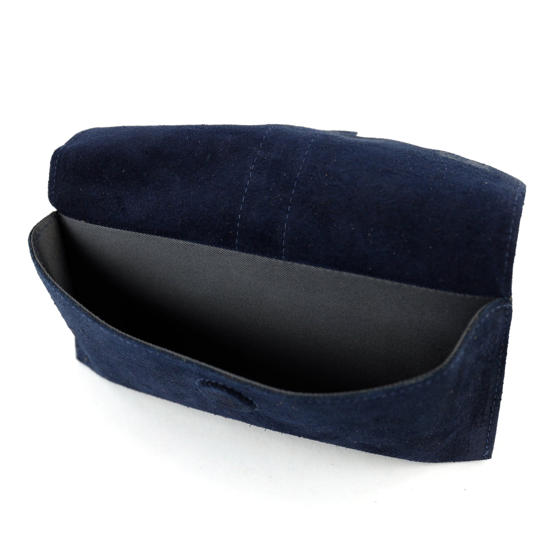 Suède brillenkoker 'Weta' donkerblauw