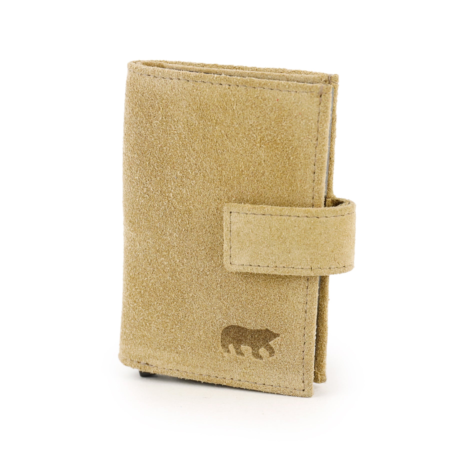 Suede RFID Card holder 'Elsie' bisquit