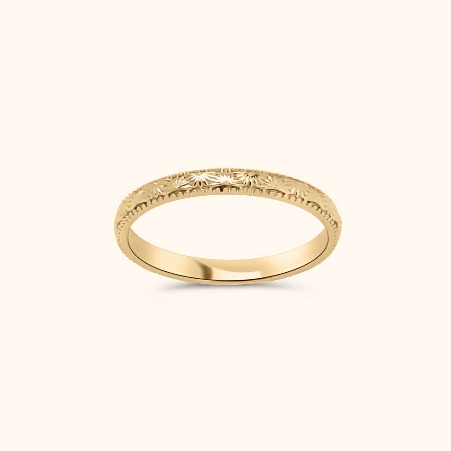 Sunrise Stacking ring