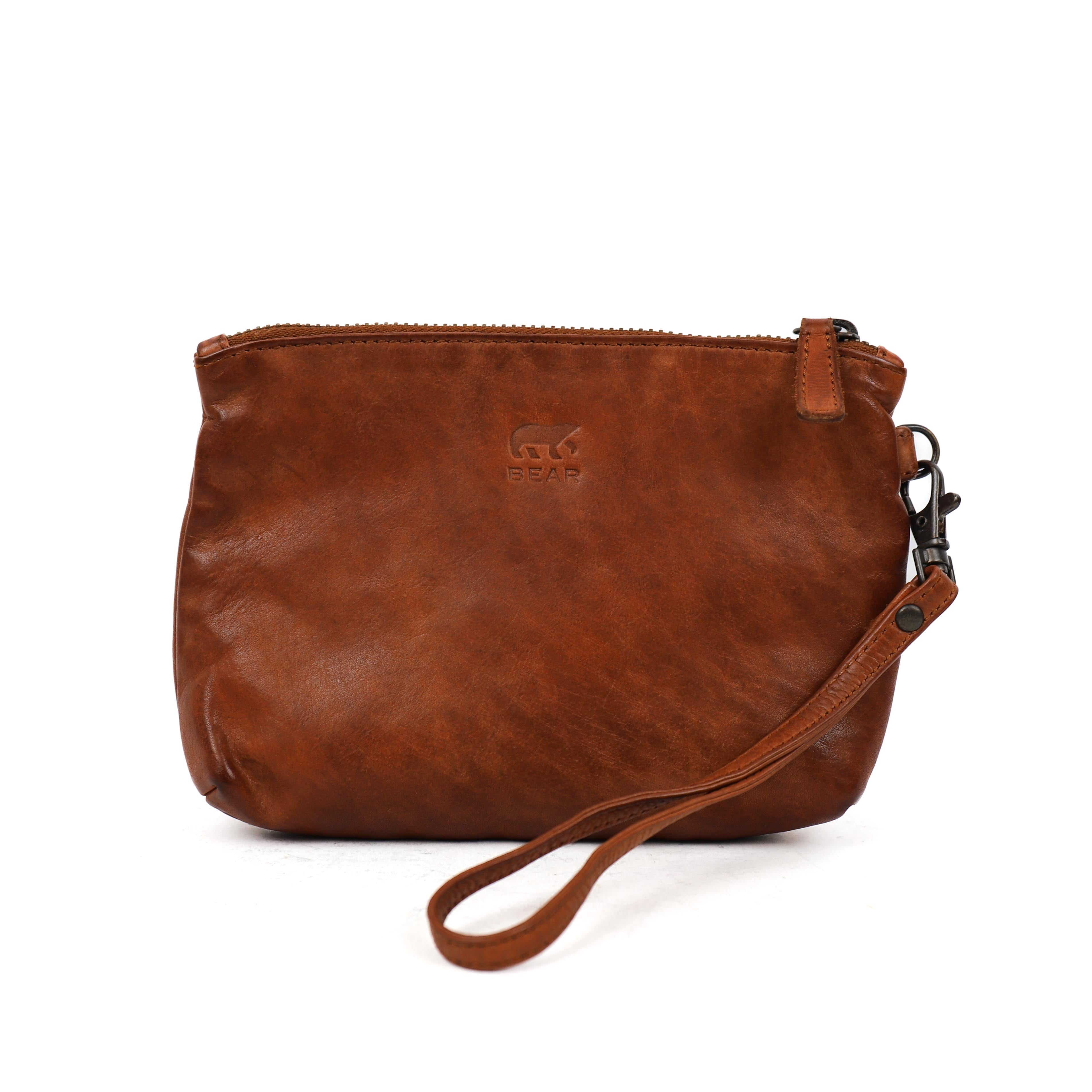 Pouch 'Sjors' cognac - CL 12510
