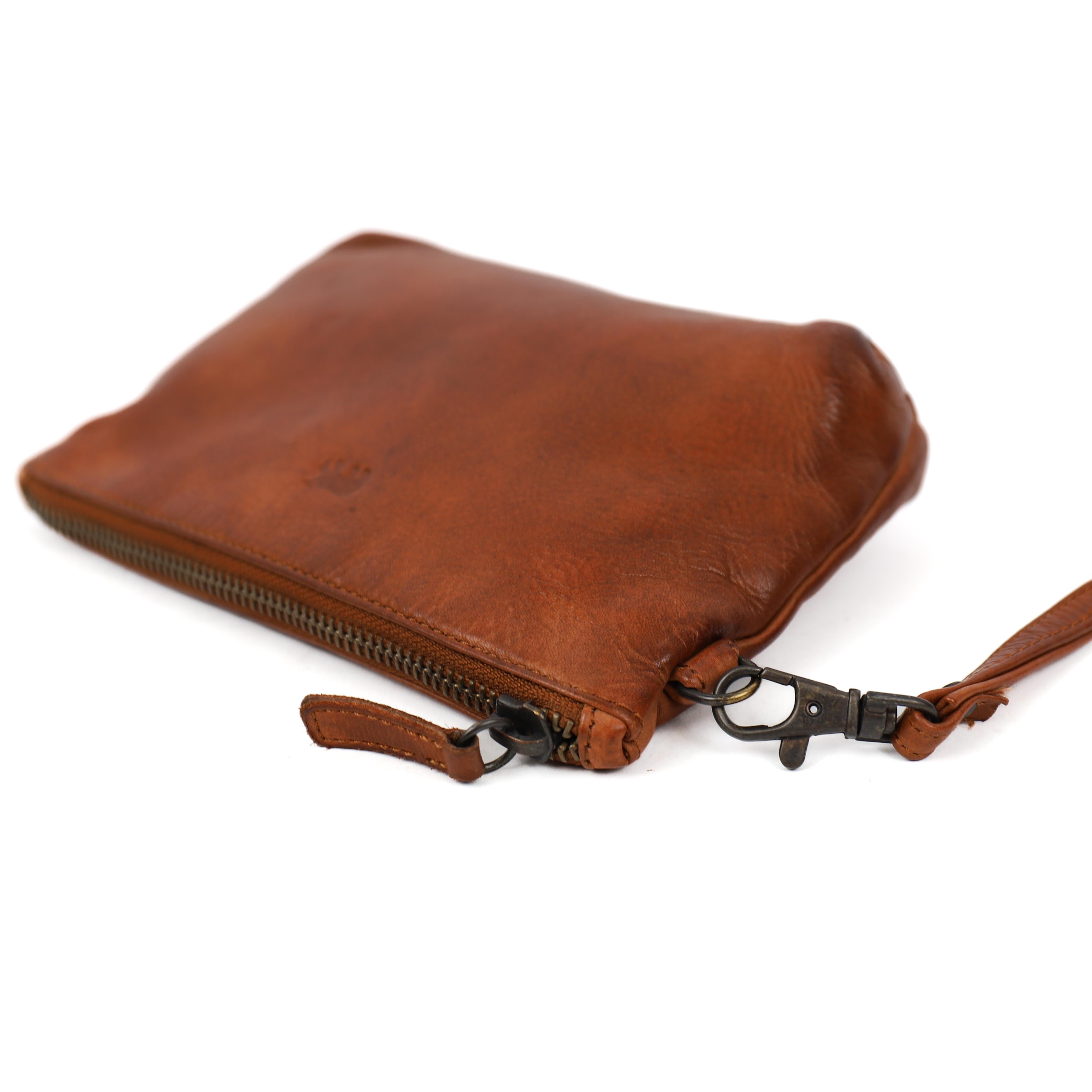 Pouch 'Sjors' cognac - CL 12510