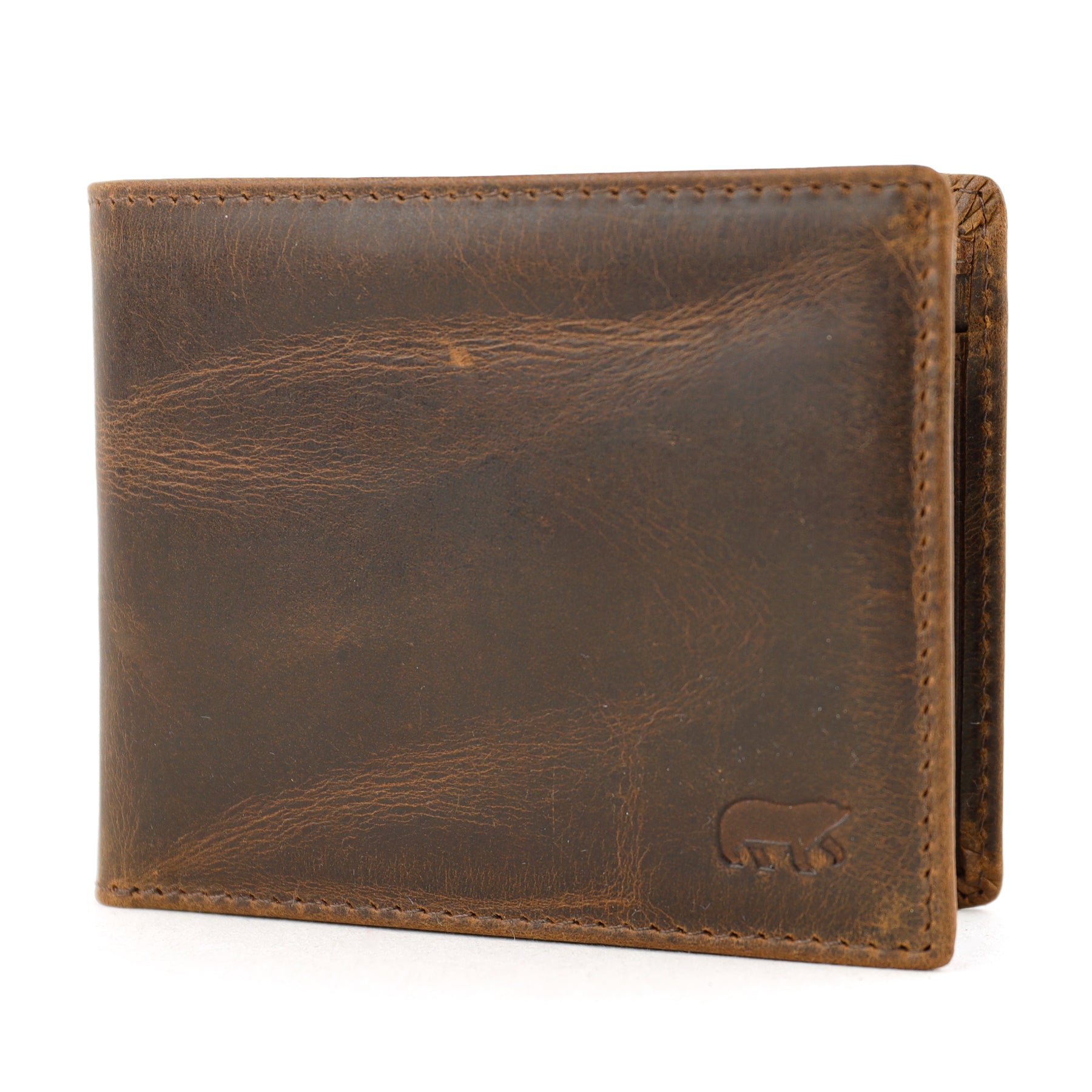 Billfold 'Lucas' vintage brown