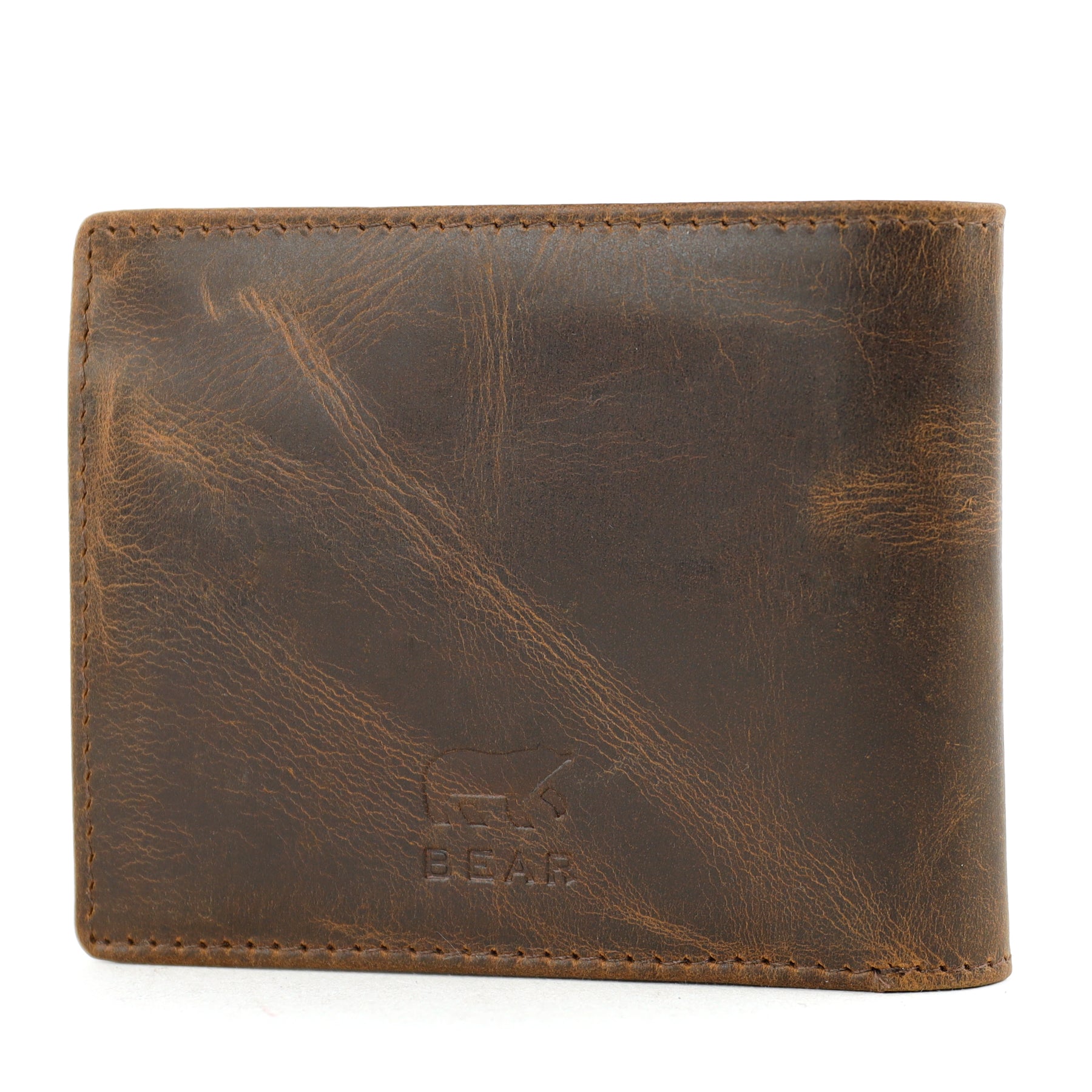Billfold 'Lucas' vintage brown