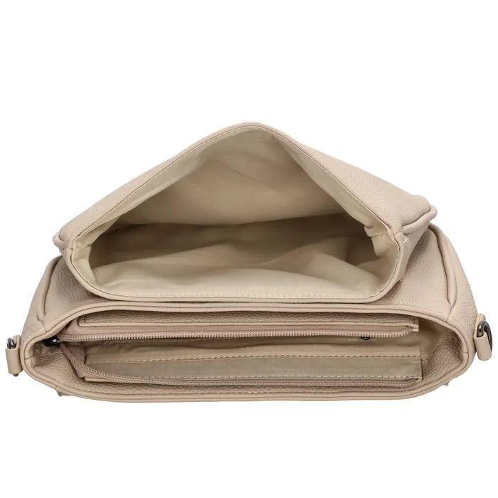 Mulberry Street - Handtas beige