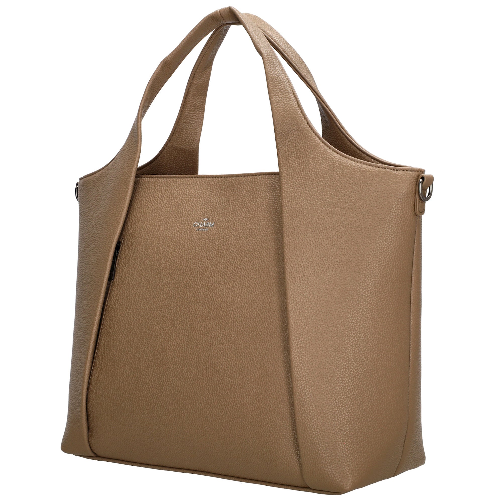 Mulberry Street Laptoptas 15.6 inch taupe