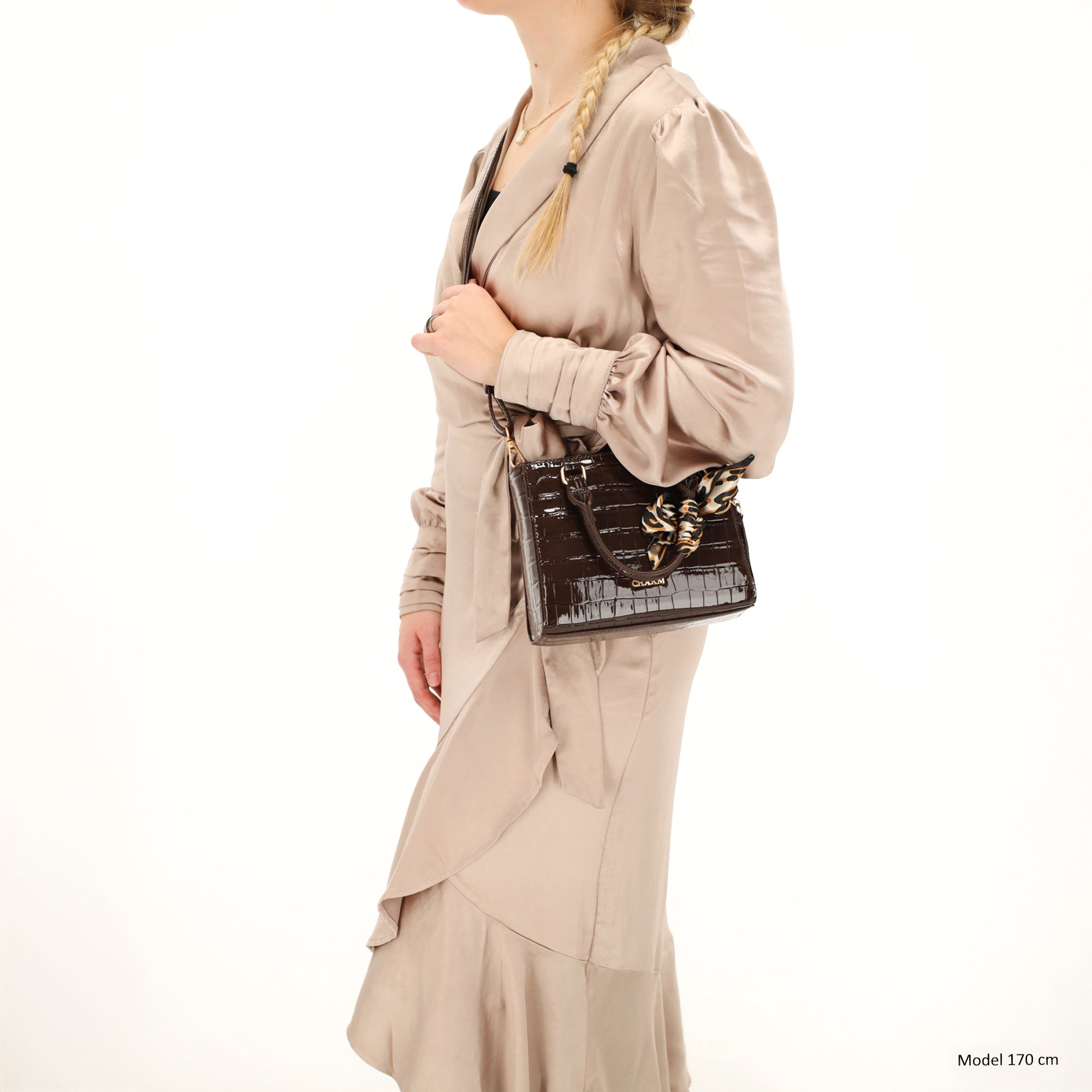 Knightsbridge Handtas donkerbruin