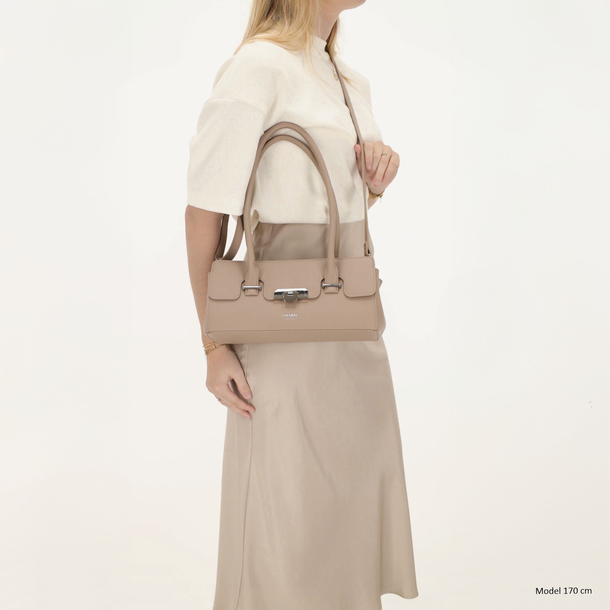 Soho - Shoulder bag light taupe