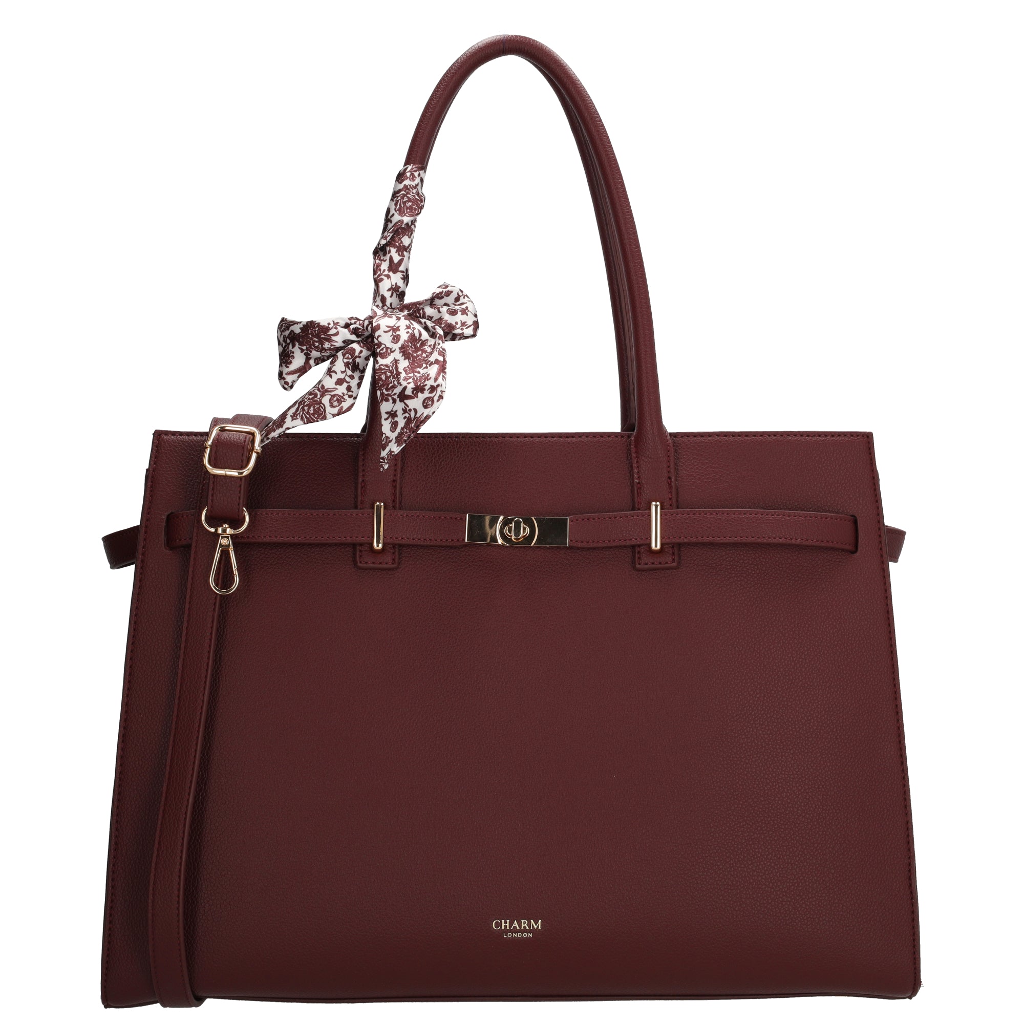 The Hamptons - Laptoptas 15.6” bordeaux