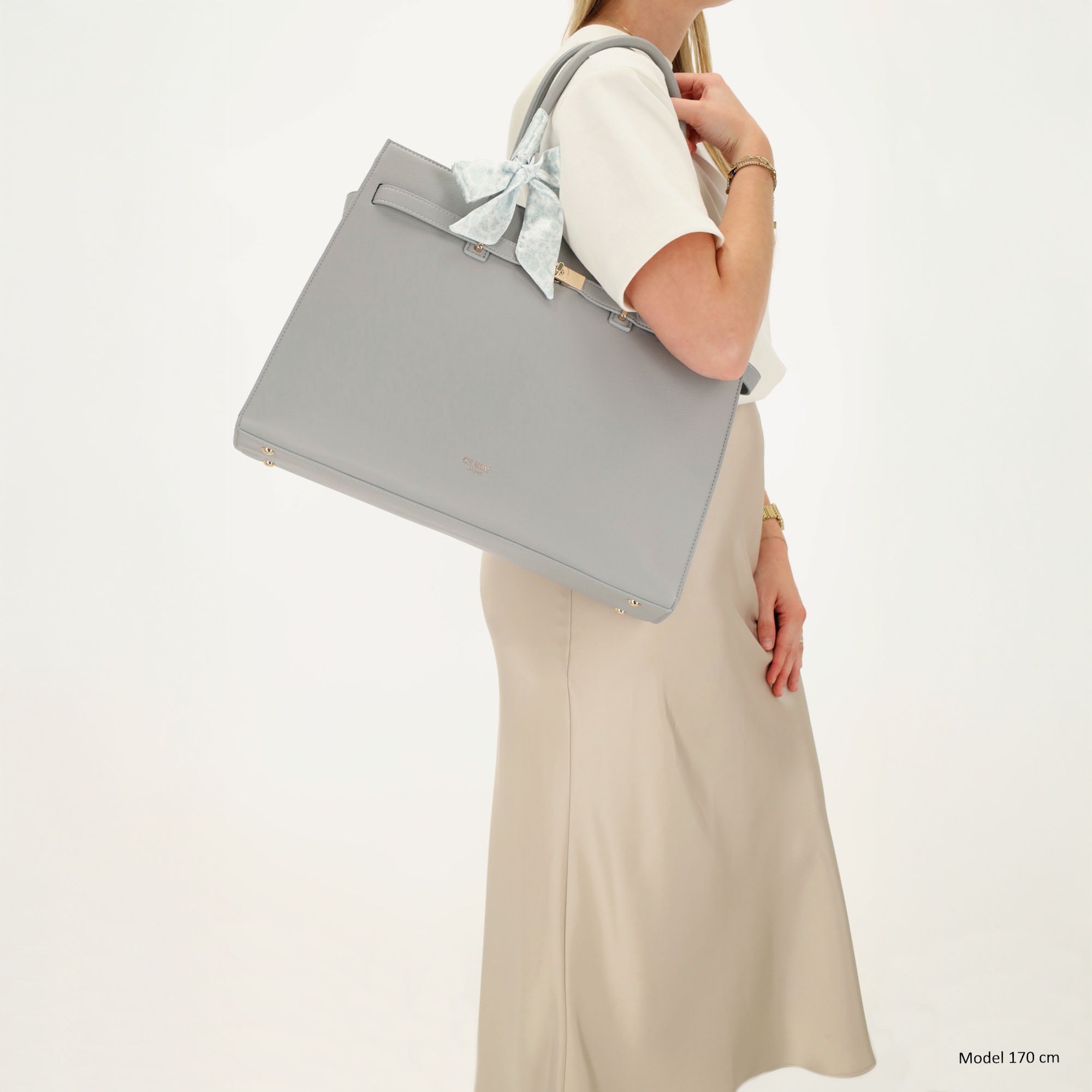 The Hamptons Laptoptas 15.6 inch lichtblauw