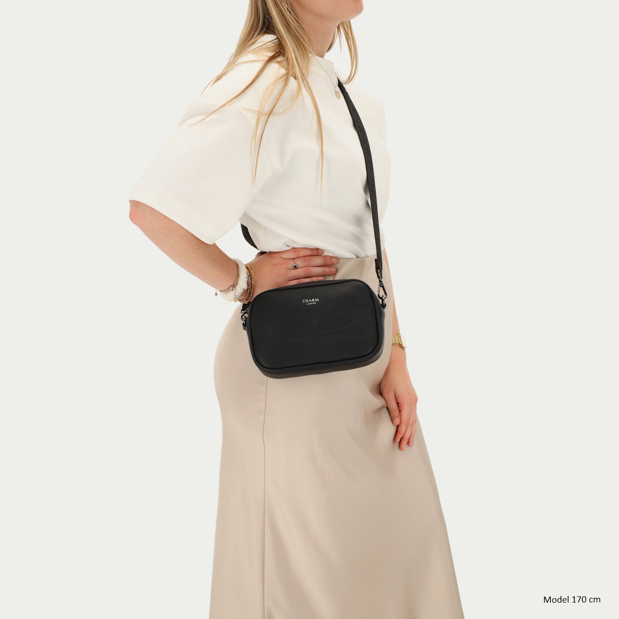 Mulberry Street - Crossbody tas S zwart