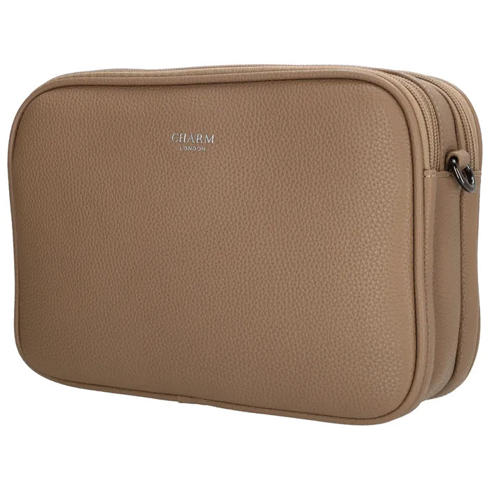 Mulberry Street Crossbody tas M taupe
