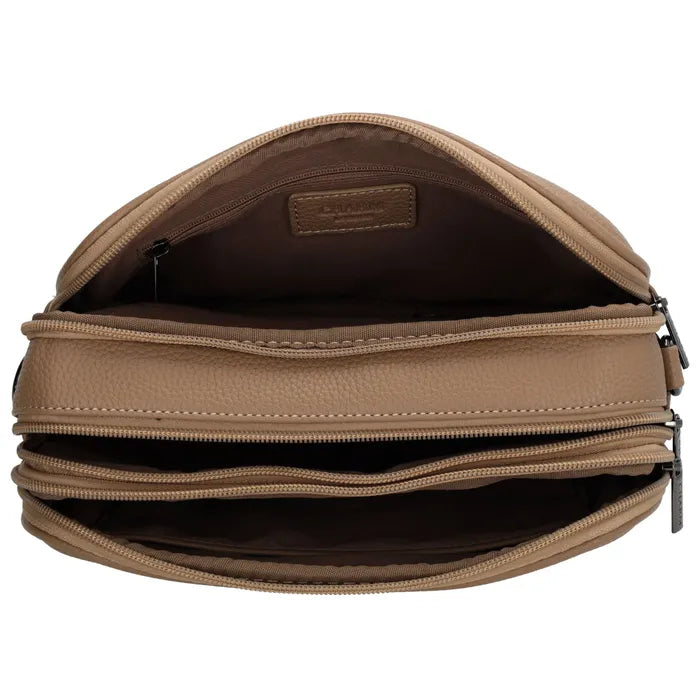 Mulberry Street Crossbody tas M taupe