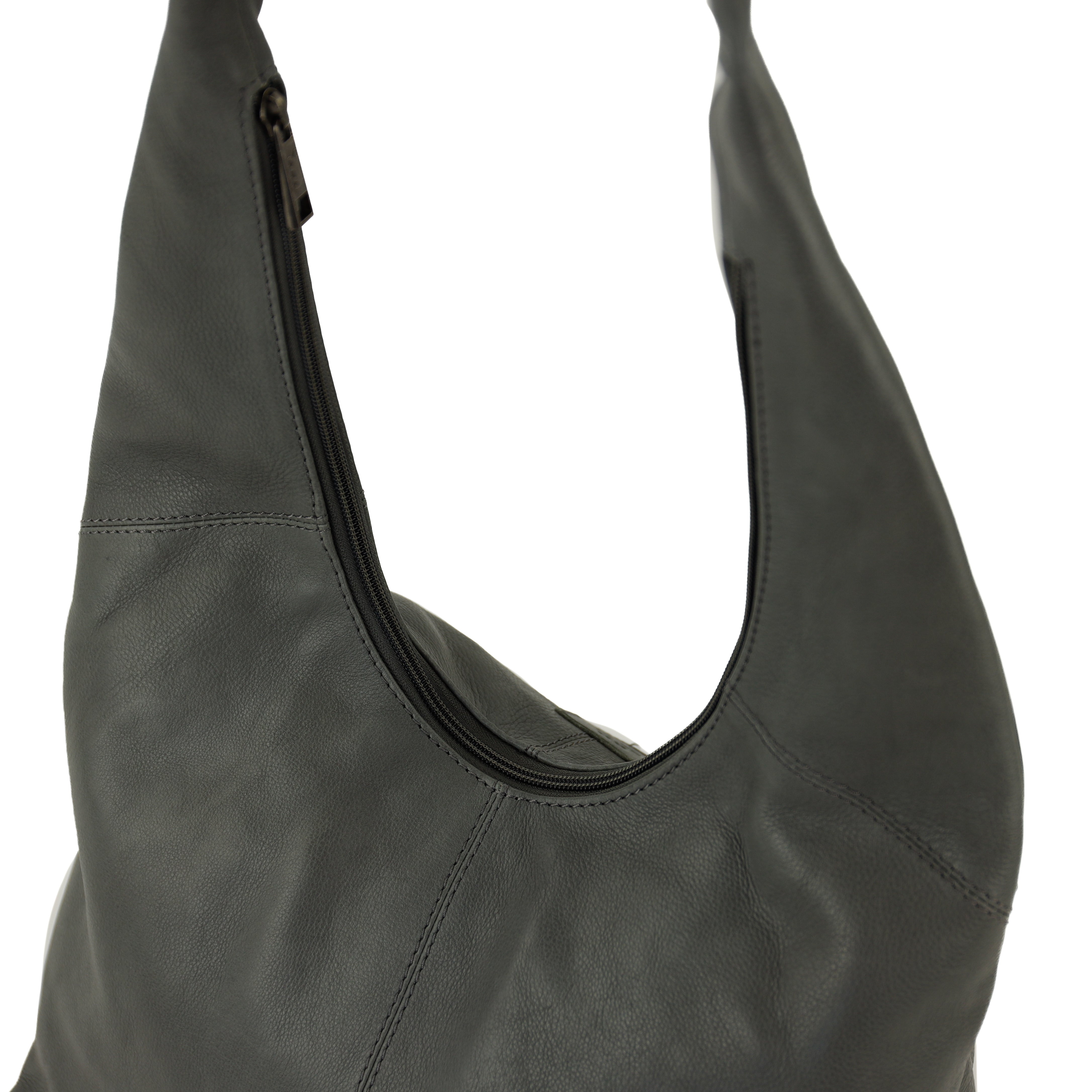 Shopper/buideltas 'Pauline' charcoal