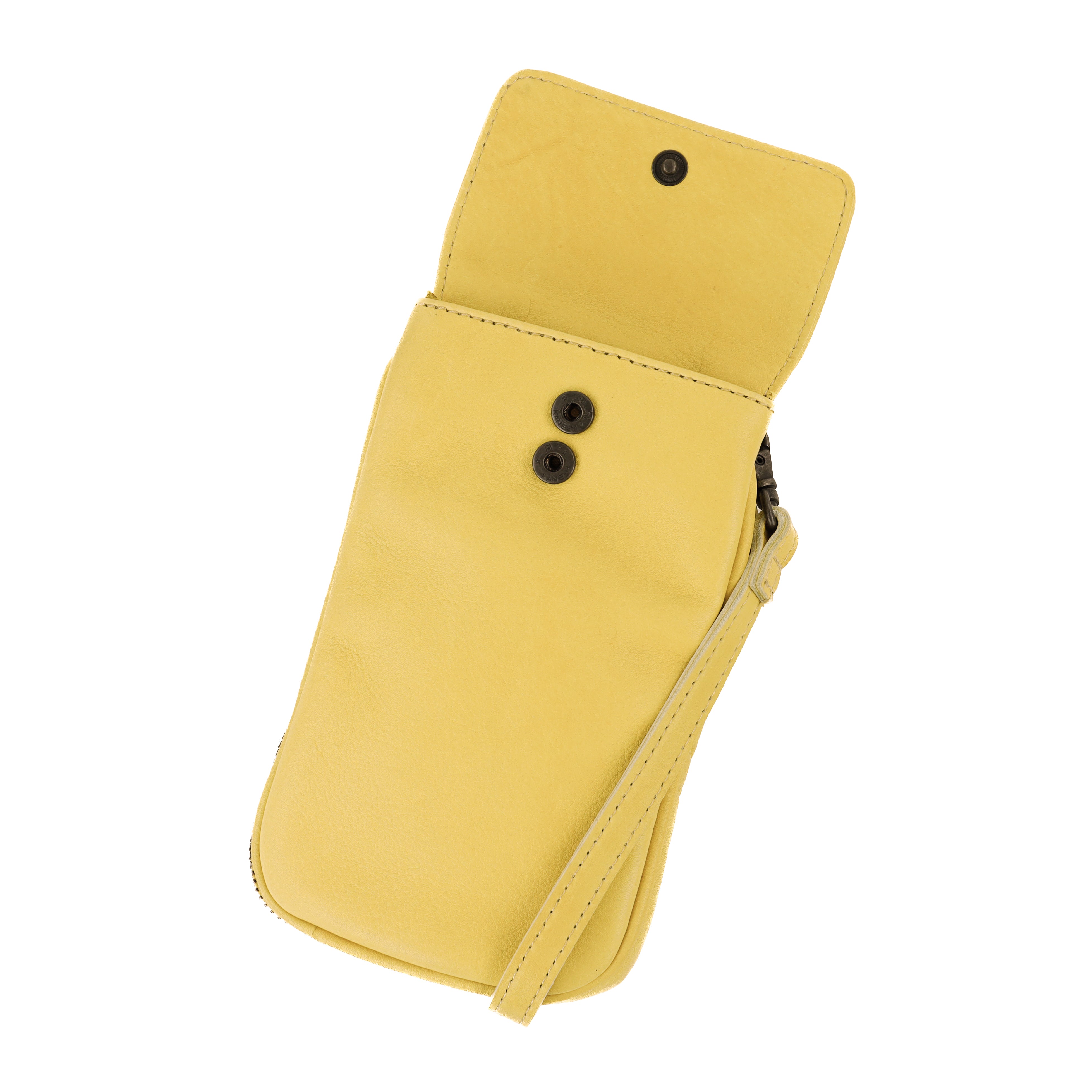 Telefoontasje 'Romee' butter yellow
