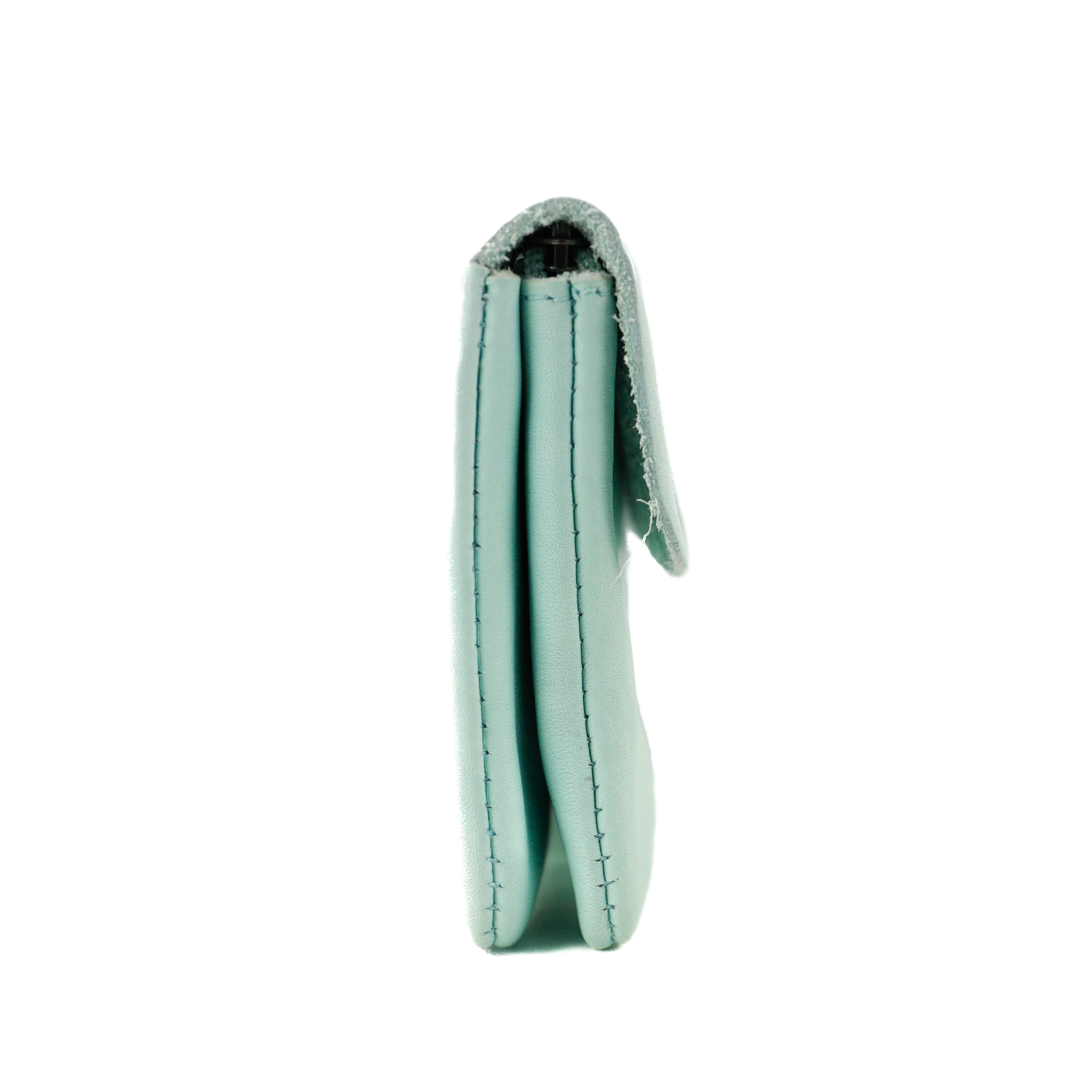 Wallet 'Pietje' jade