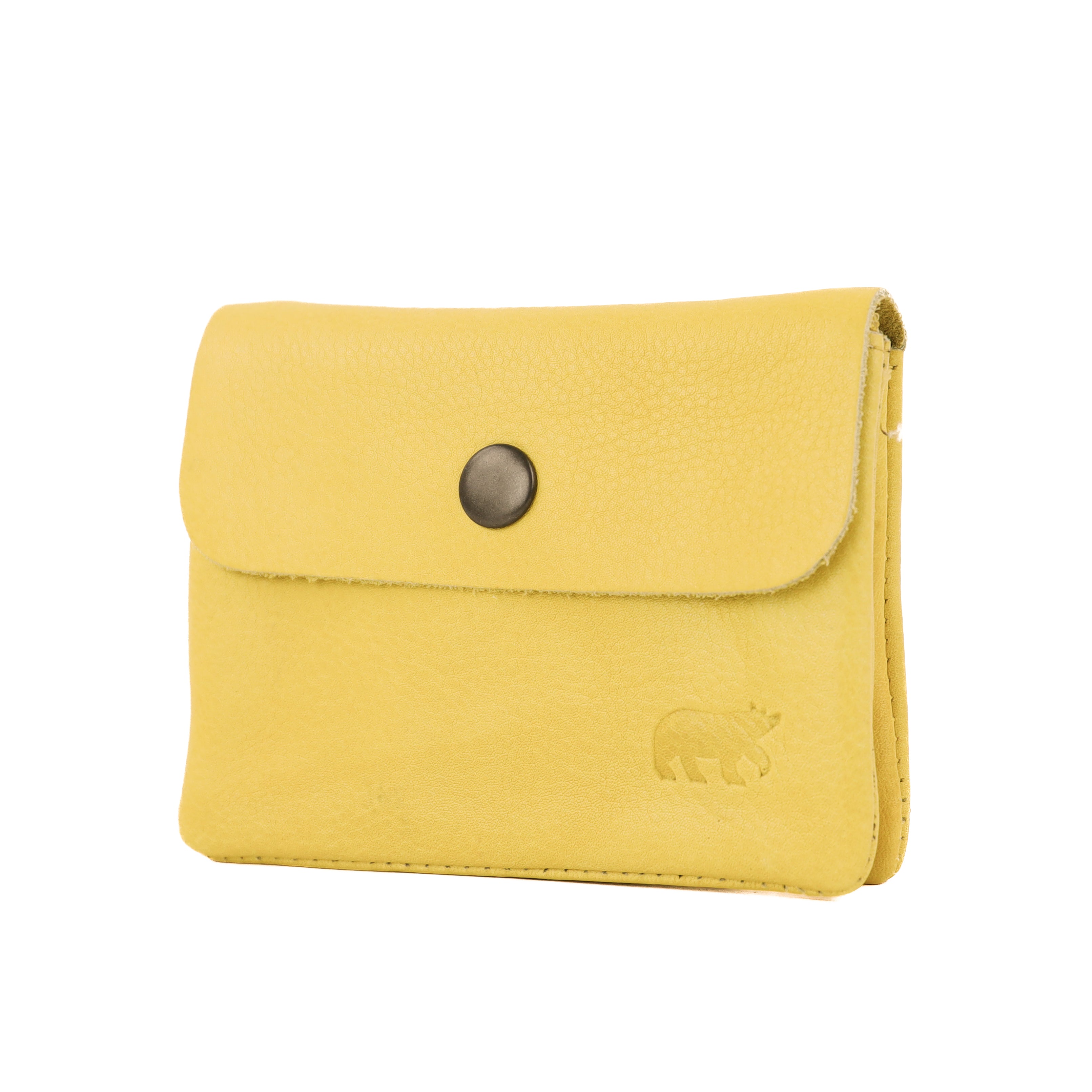 Portemonneetje 'Pietje' butter yellow