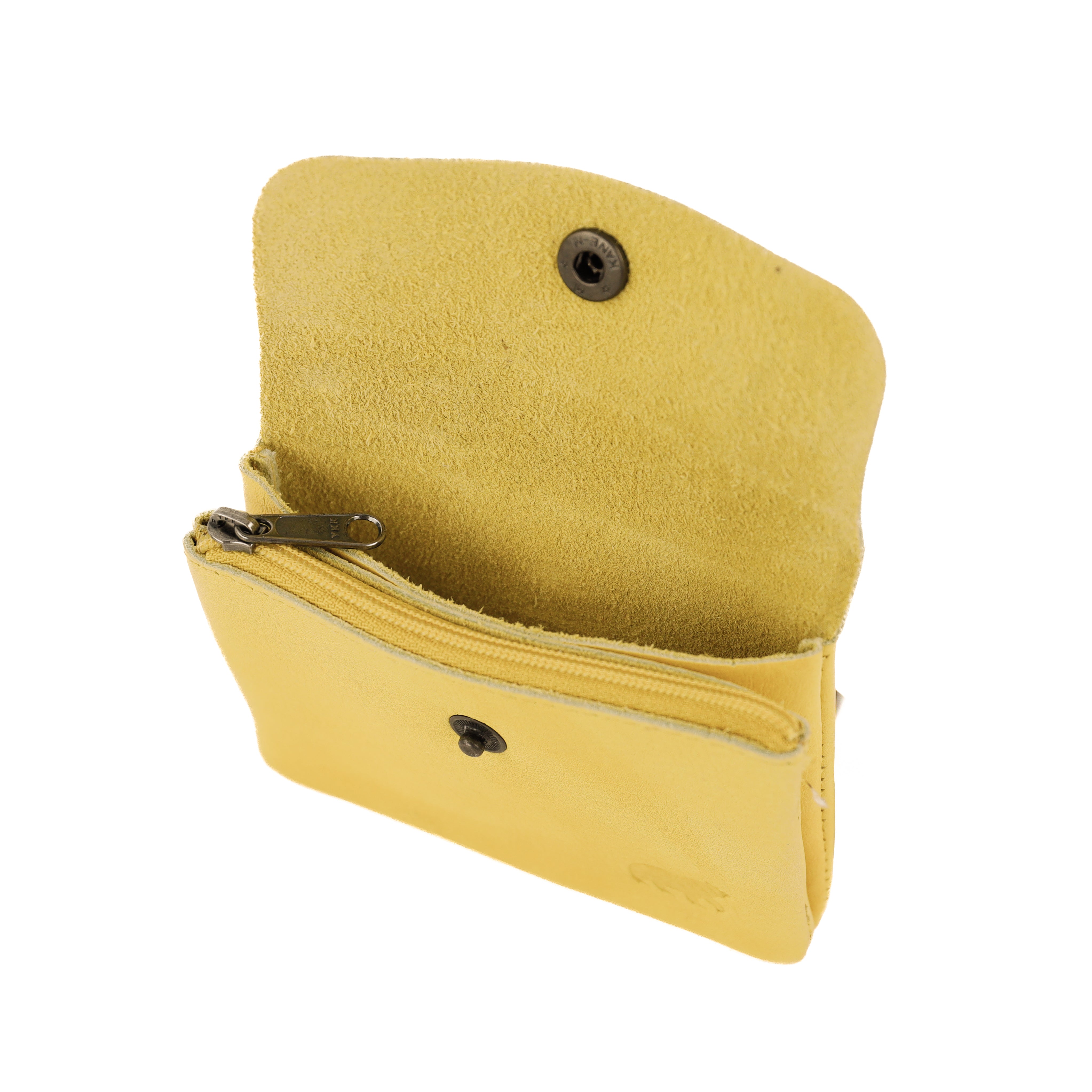 Portemonneetje 'Pietje' butter yellow