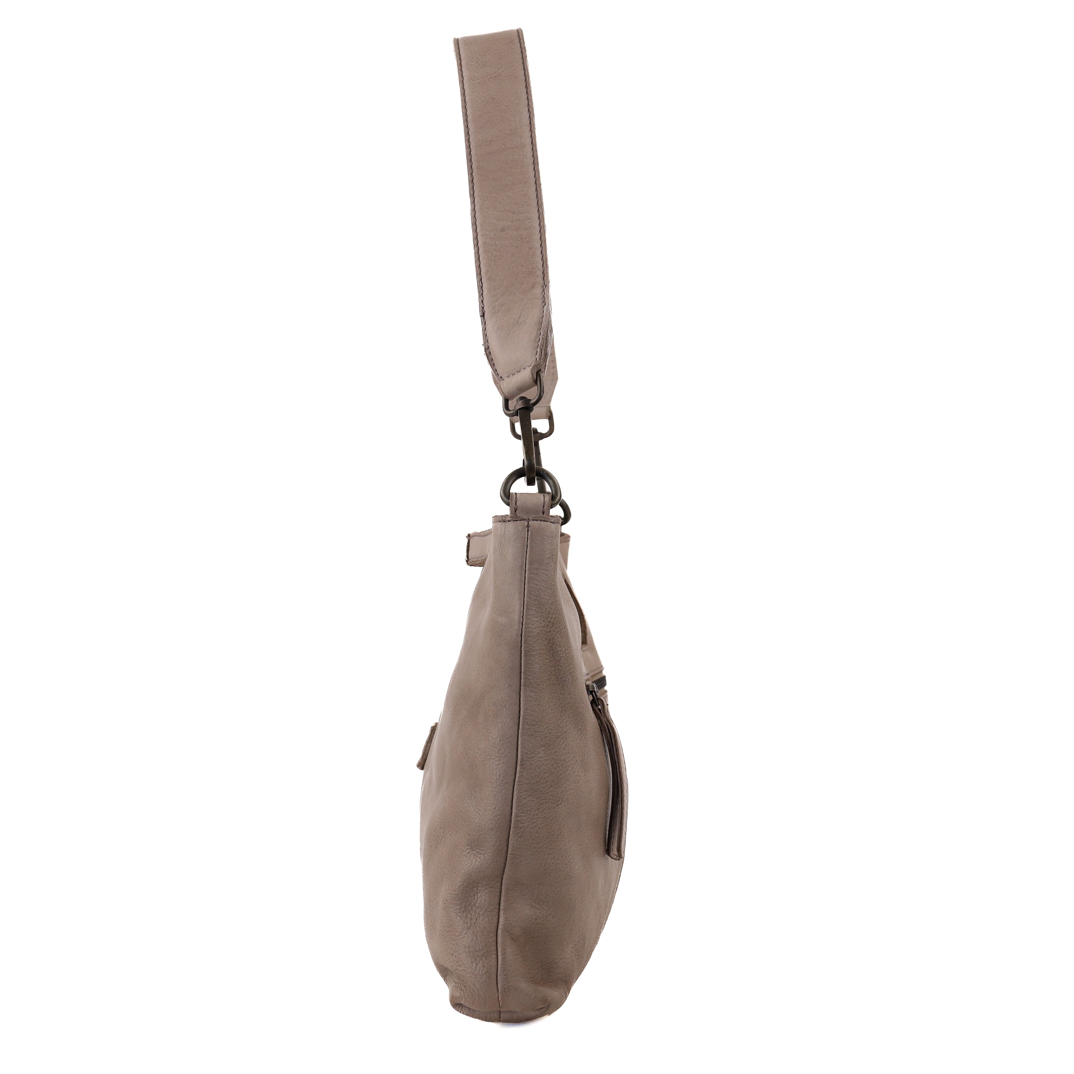 Clutch/schoudertasje 'Feline' taupe