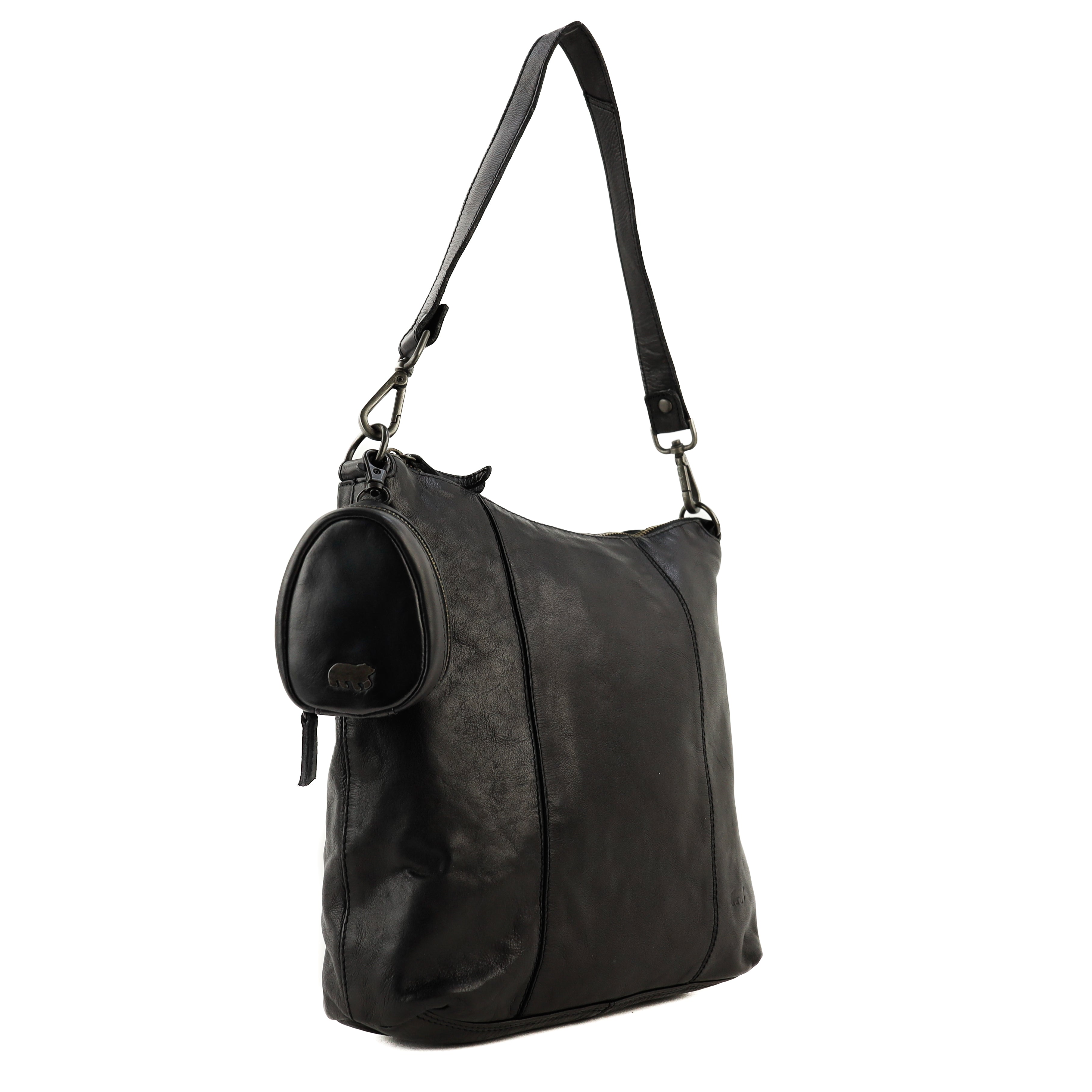 Bag Charm/Case 'Fieke' black