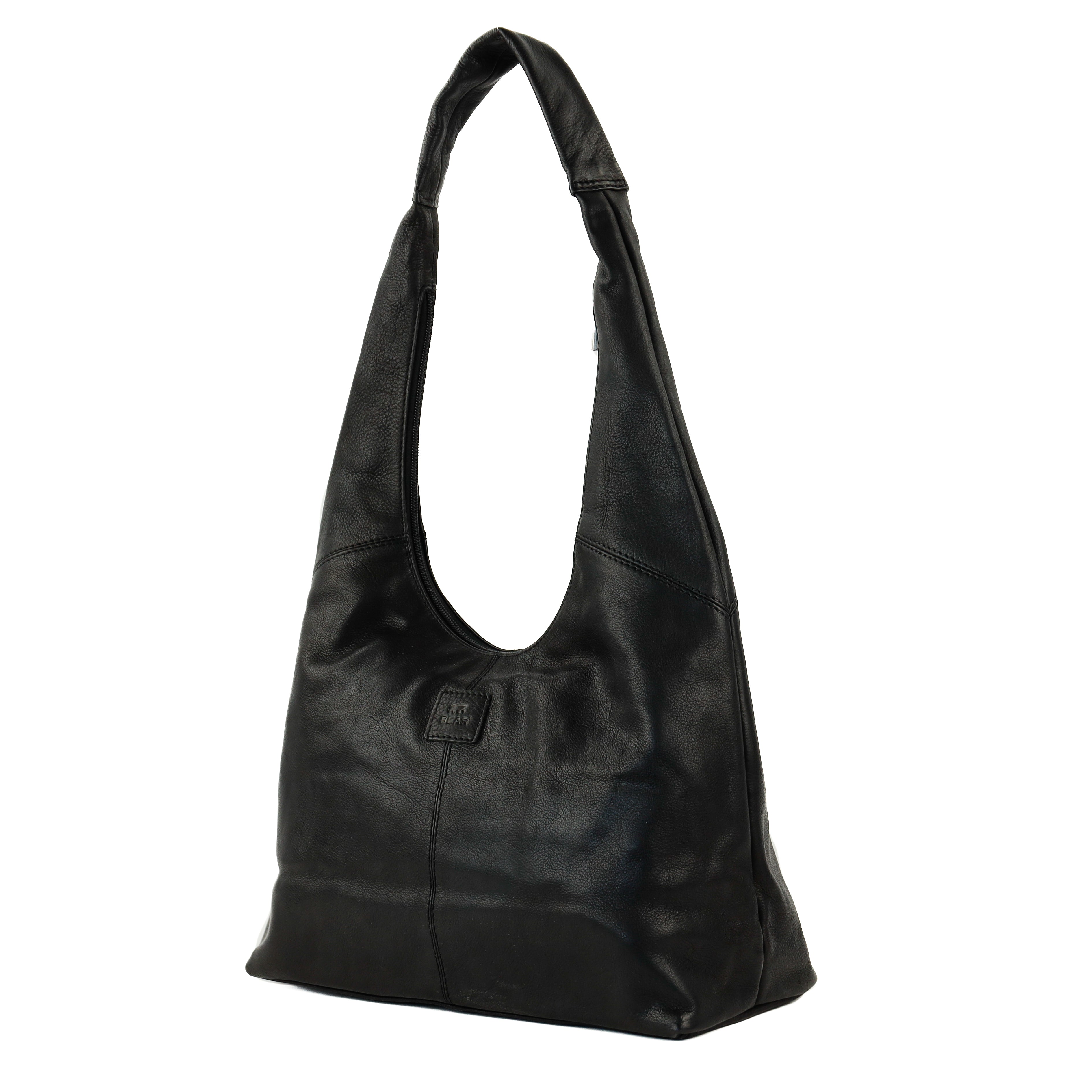 Shopper/buideltas 'Pauline' zwart