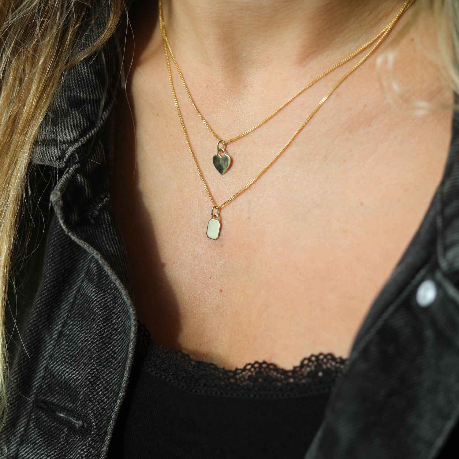 Gold Chain 14 carat | 1.1 mm gourmet link