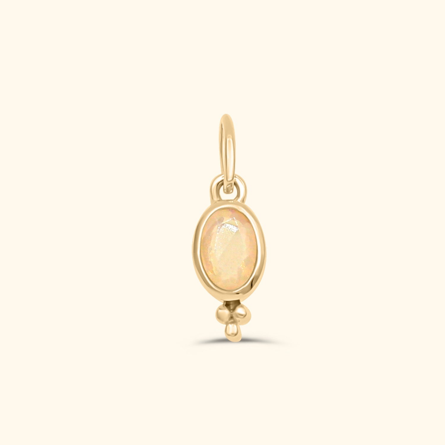 Birthstone Hanger | Gold plated brass