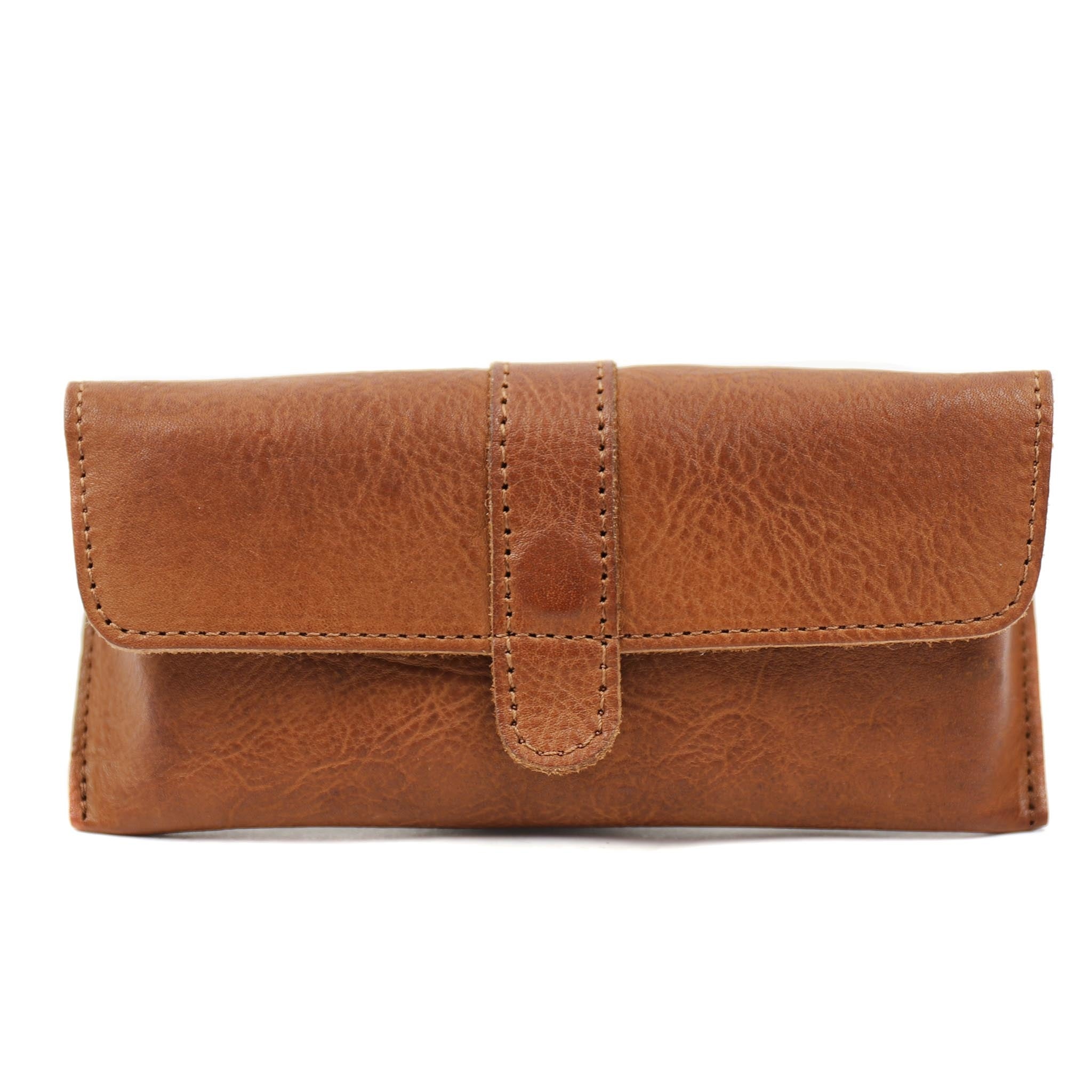 Glasses case 'Weta' cognac - CP 2114