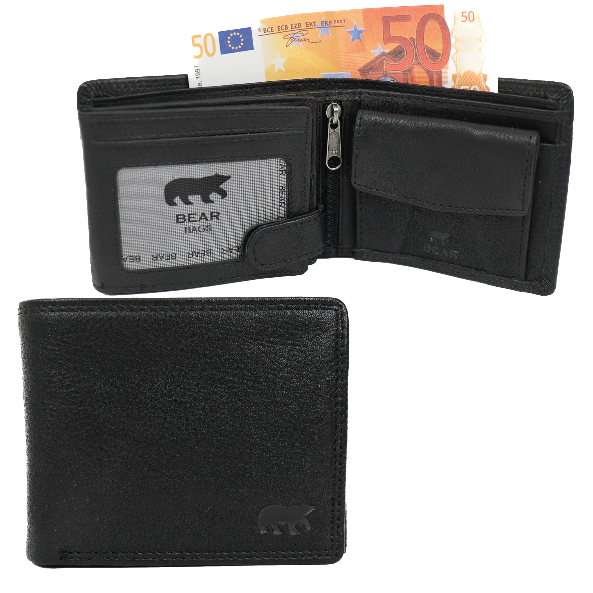 Billfold 'Boaz' black