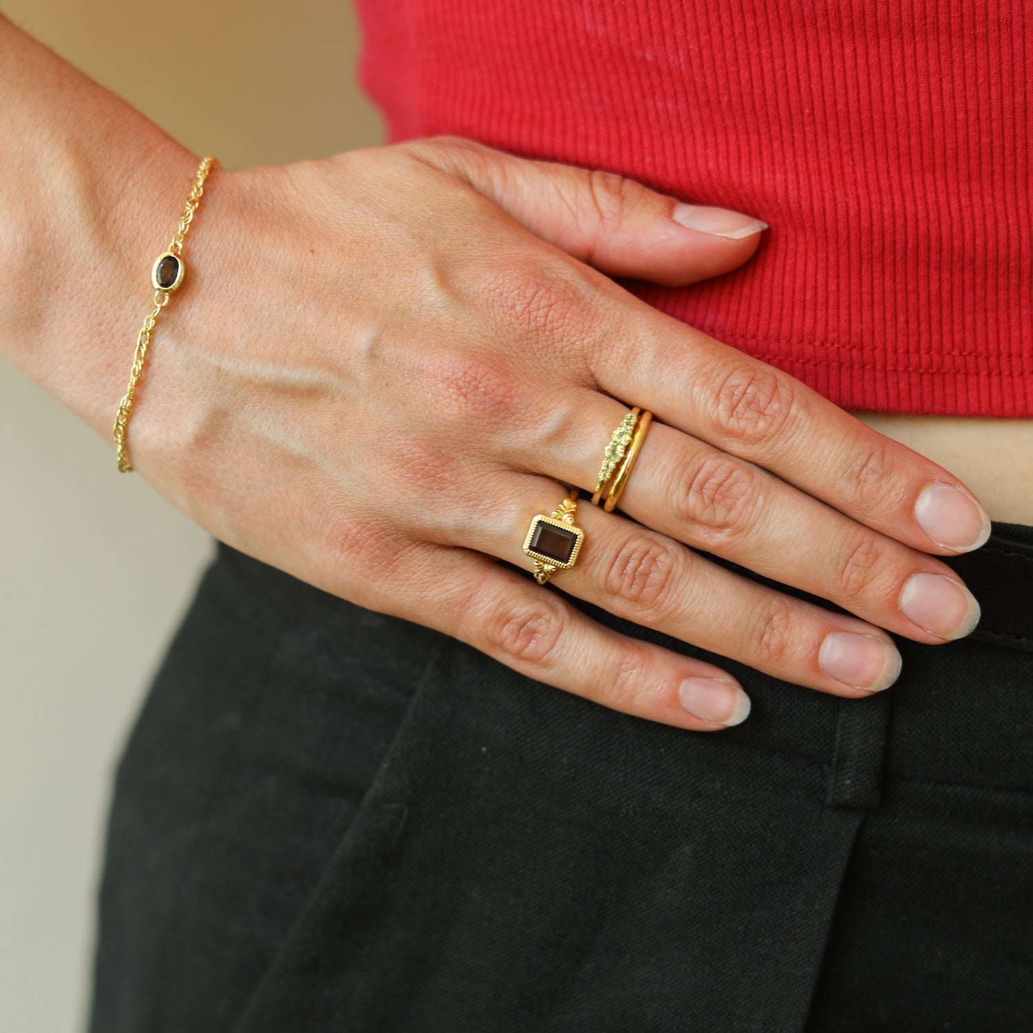 Smoky bracelet
