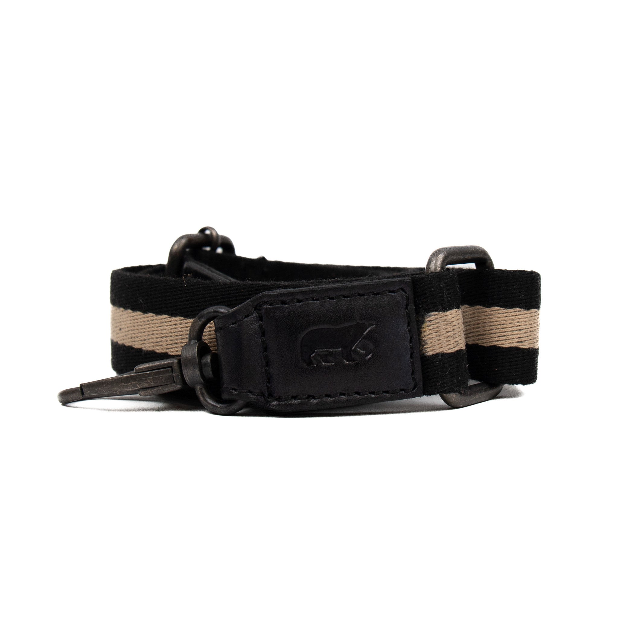 Bag strap 'Micky' zwart/beige/zwart