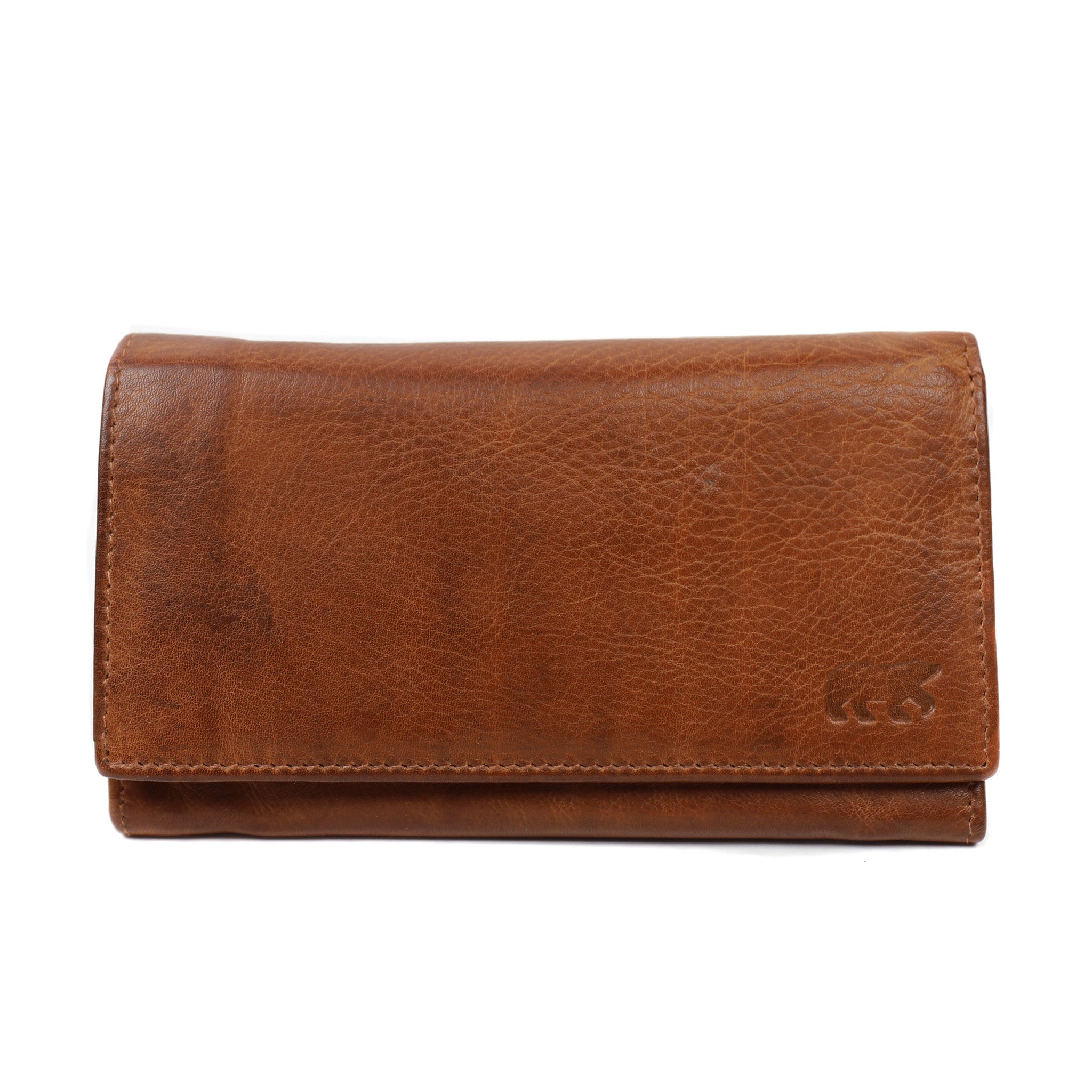 Wrap wallet 'Sweety' XL cognac - CP 6041