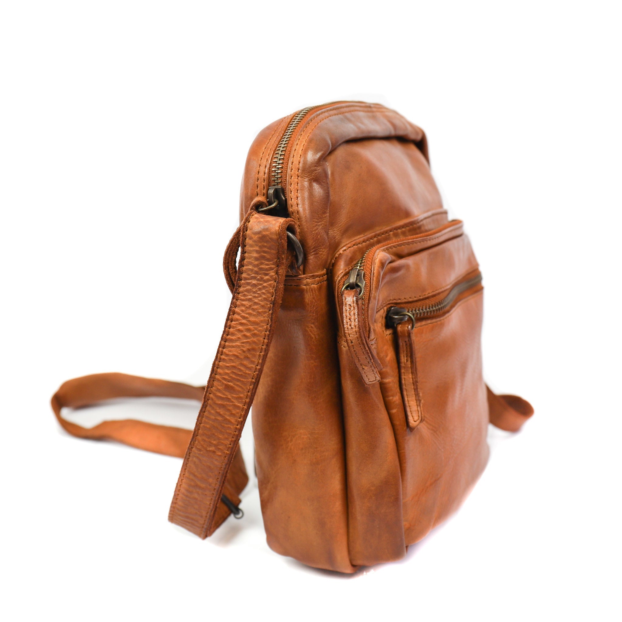 Shoulder bag 'Edwin' - CL 36641 Cognac