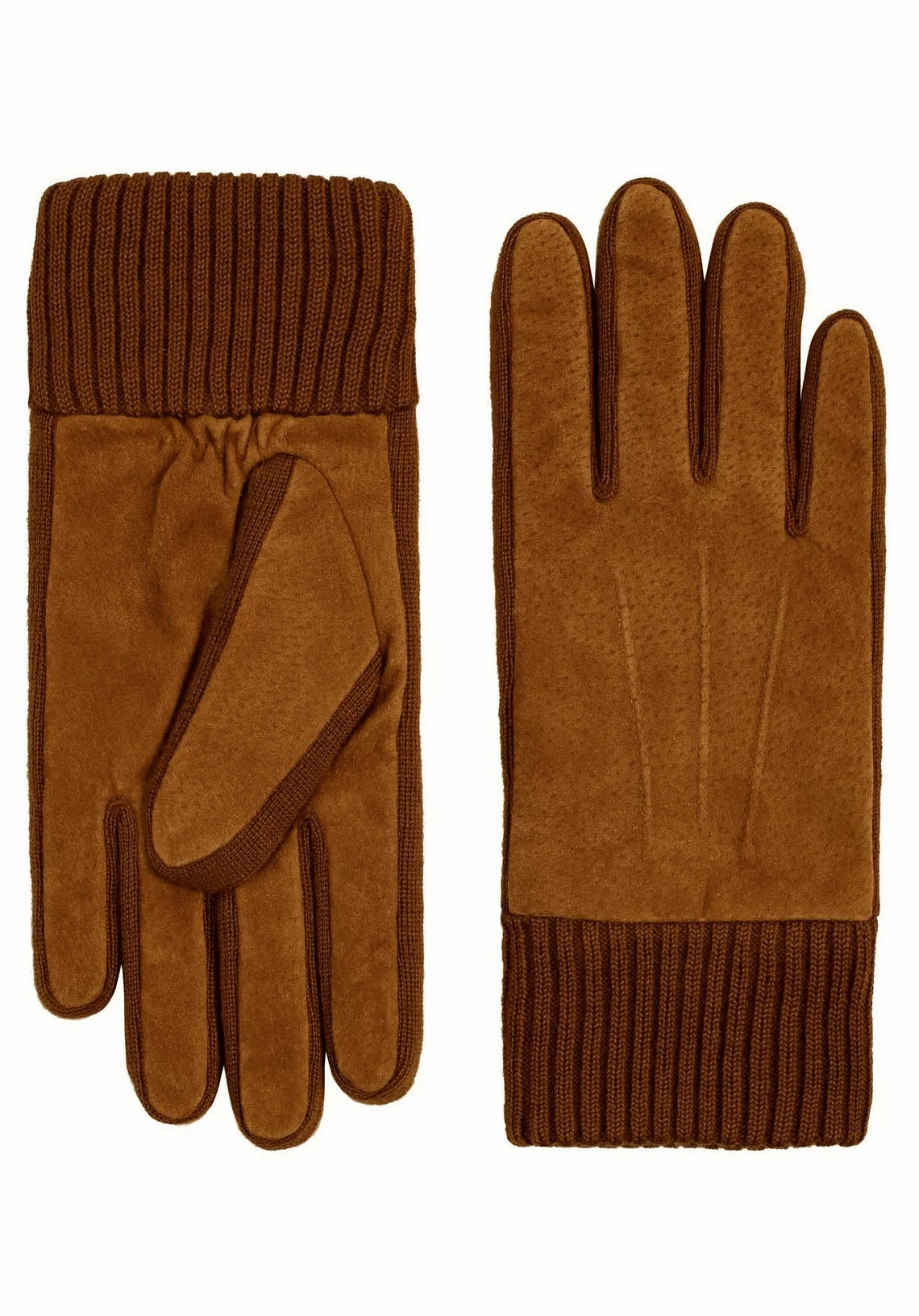 Heren handschoenen 'Stan' cognac