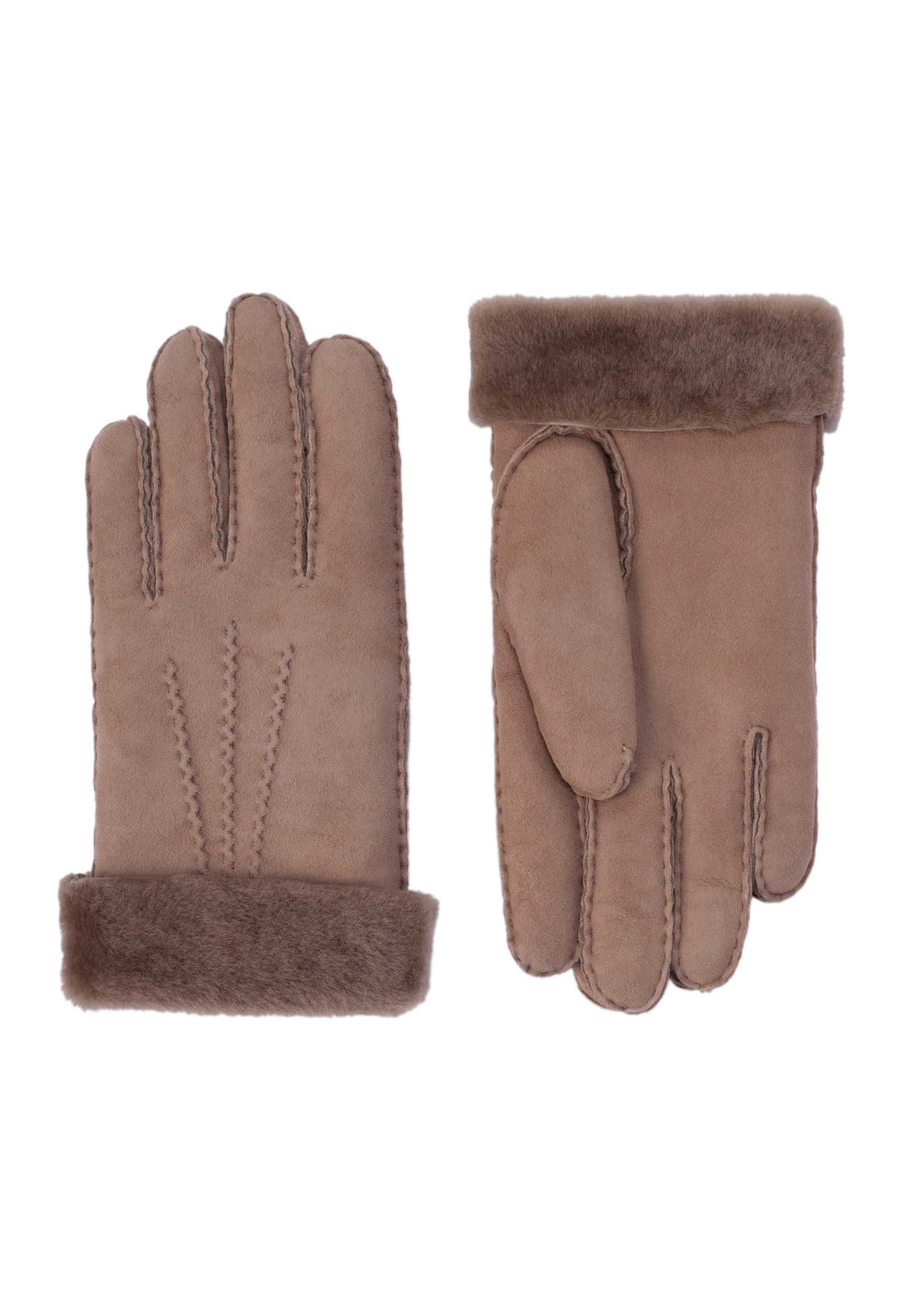 Handschoenen 'Ilvy' nougat