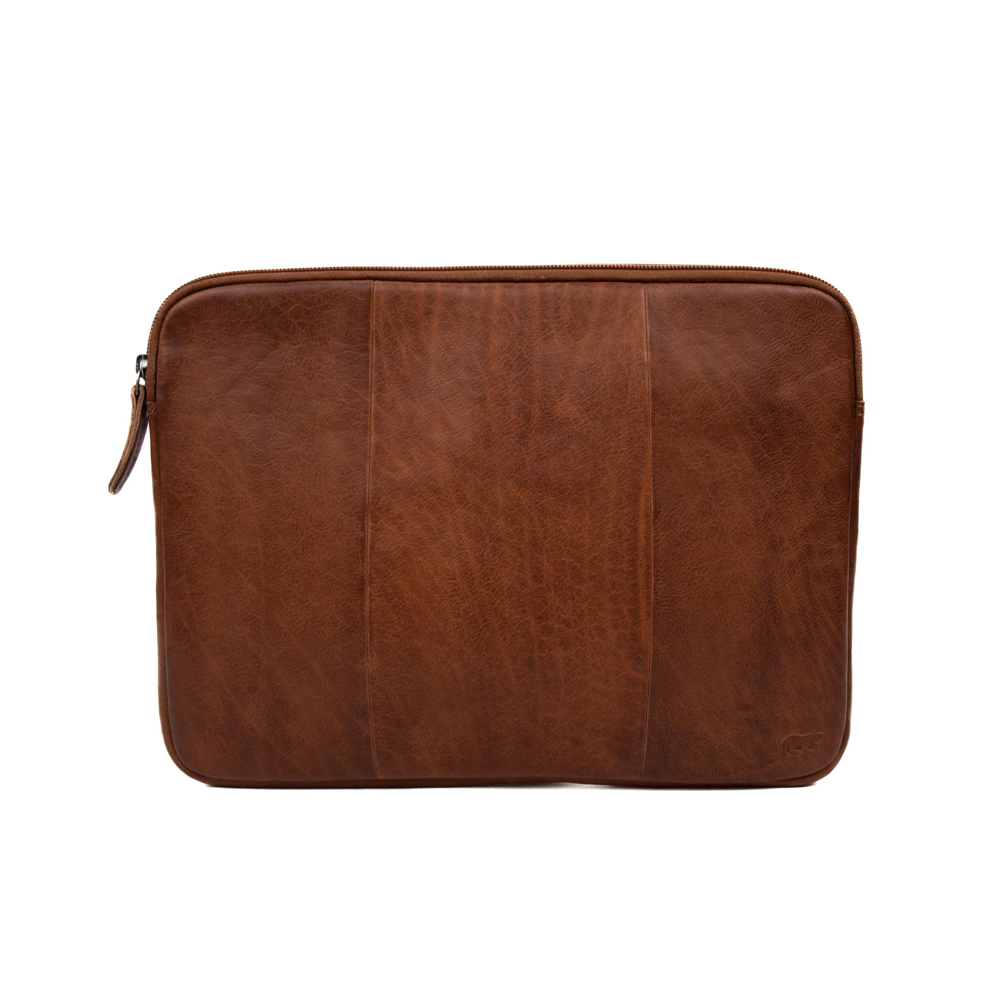 Laptop sleeve 'Marty' M cognac - CP 2078