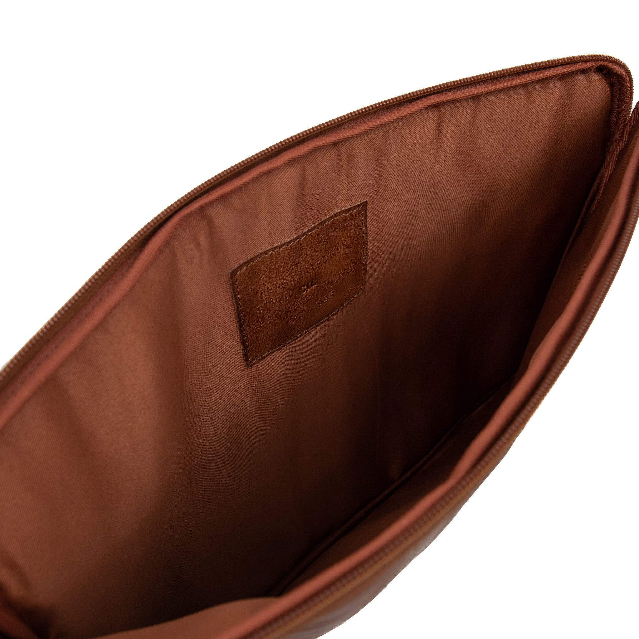 Laptop sleeve 'Marty' XL cognac - CP 2078