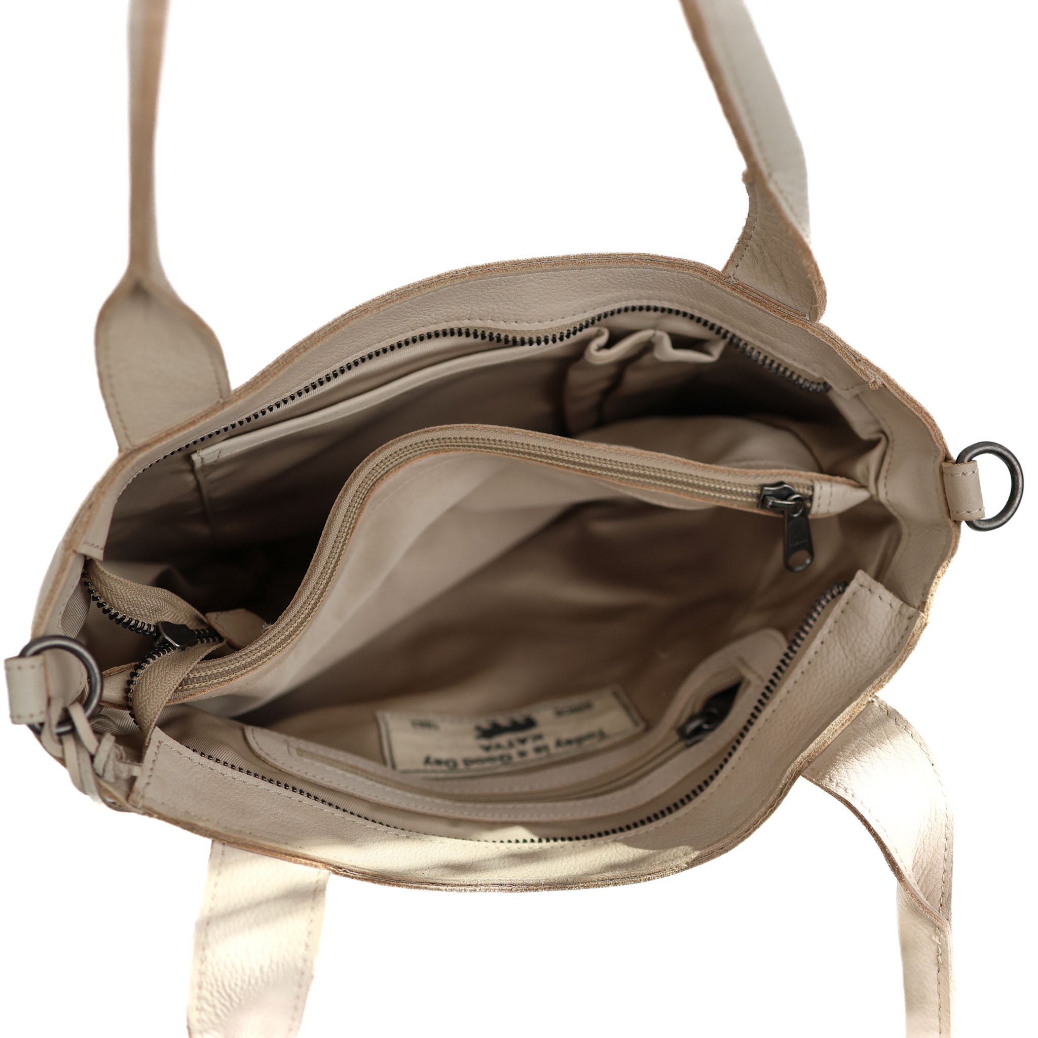 Hand/shoulderbag 'Katya' feather