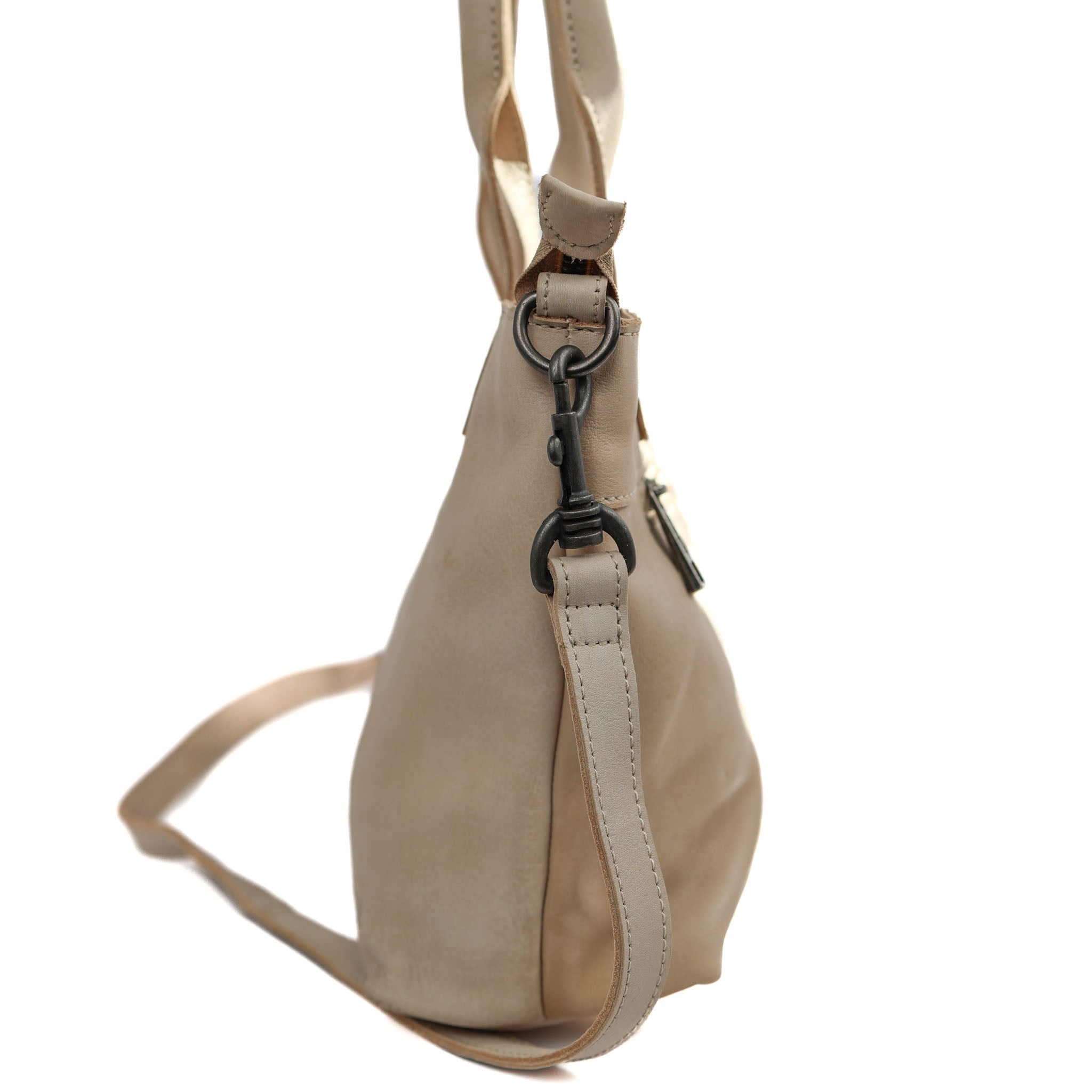 Hand/shoulderbag 'Katya' feather
