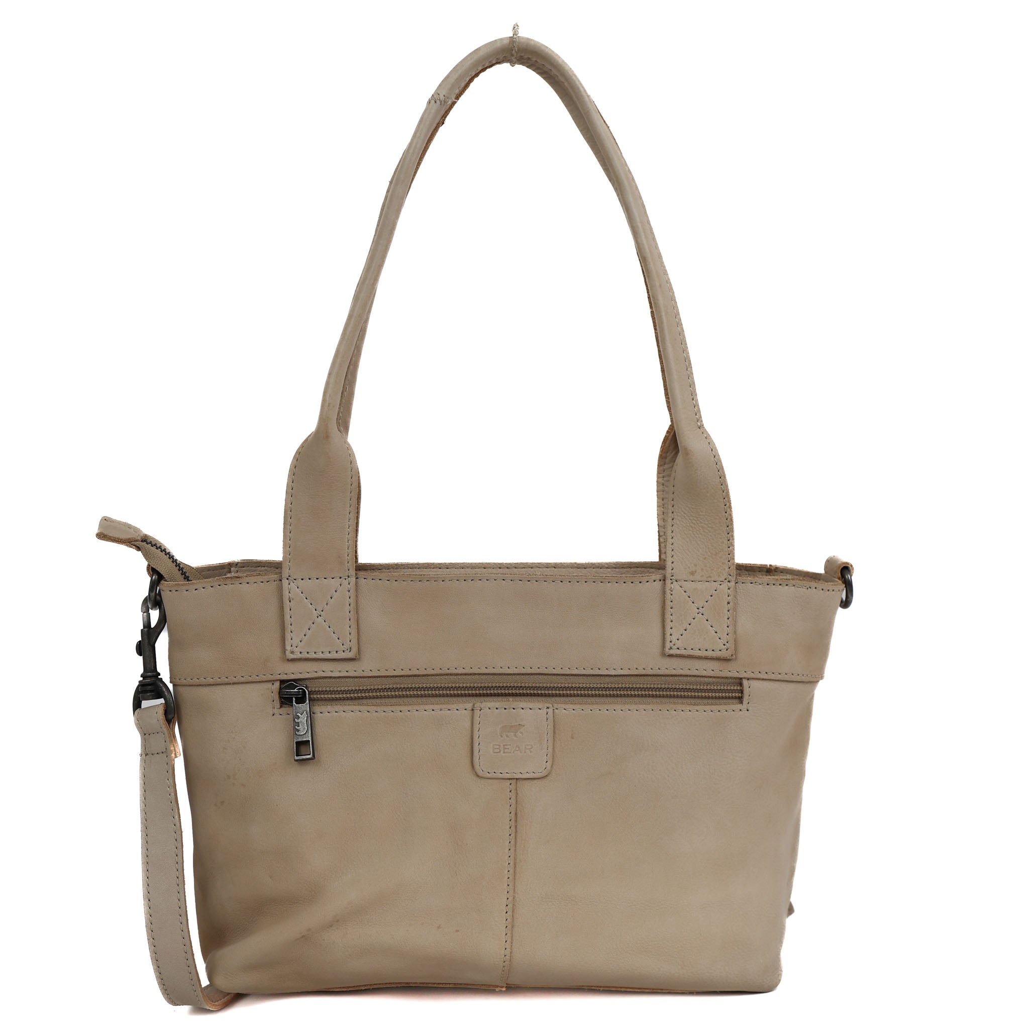 Hand/shoulderbag 'Katya' feather