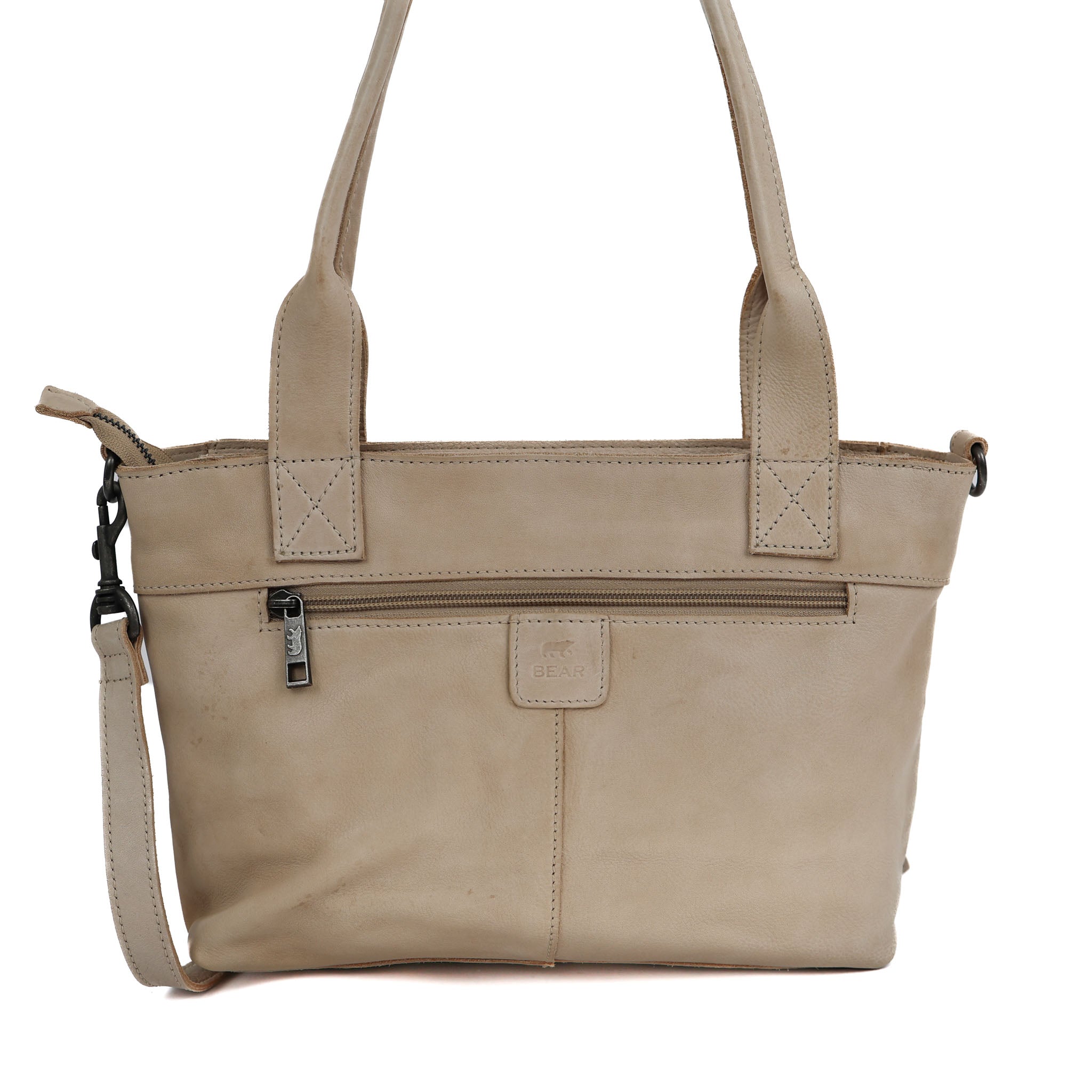 Hand/shoulderbag 'Katya' feather