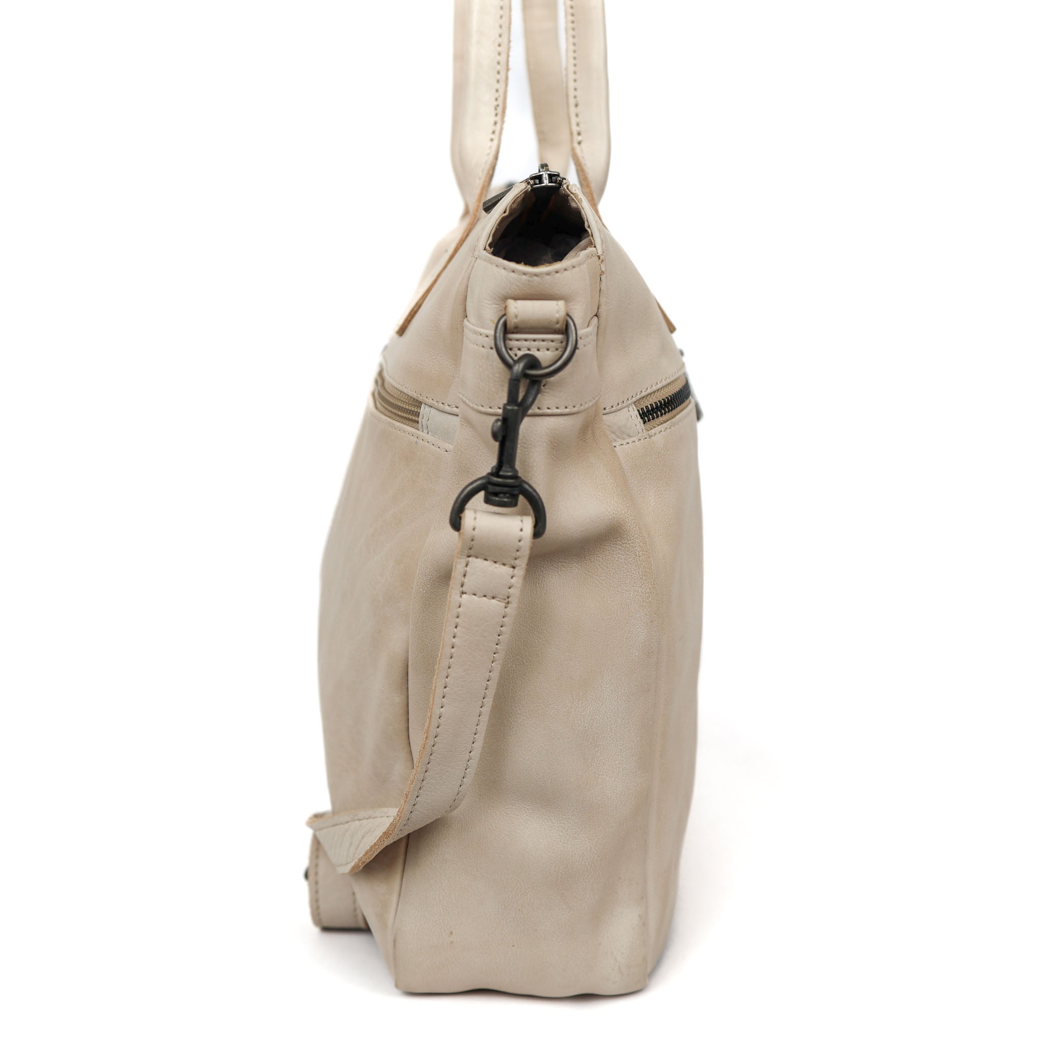 Hand/shoulderbag 'Binni' feather